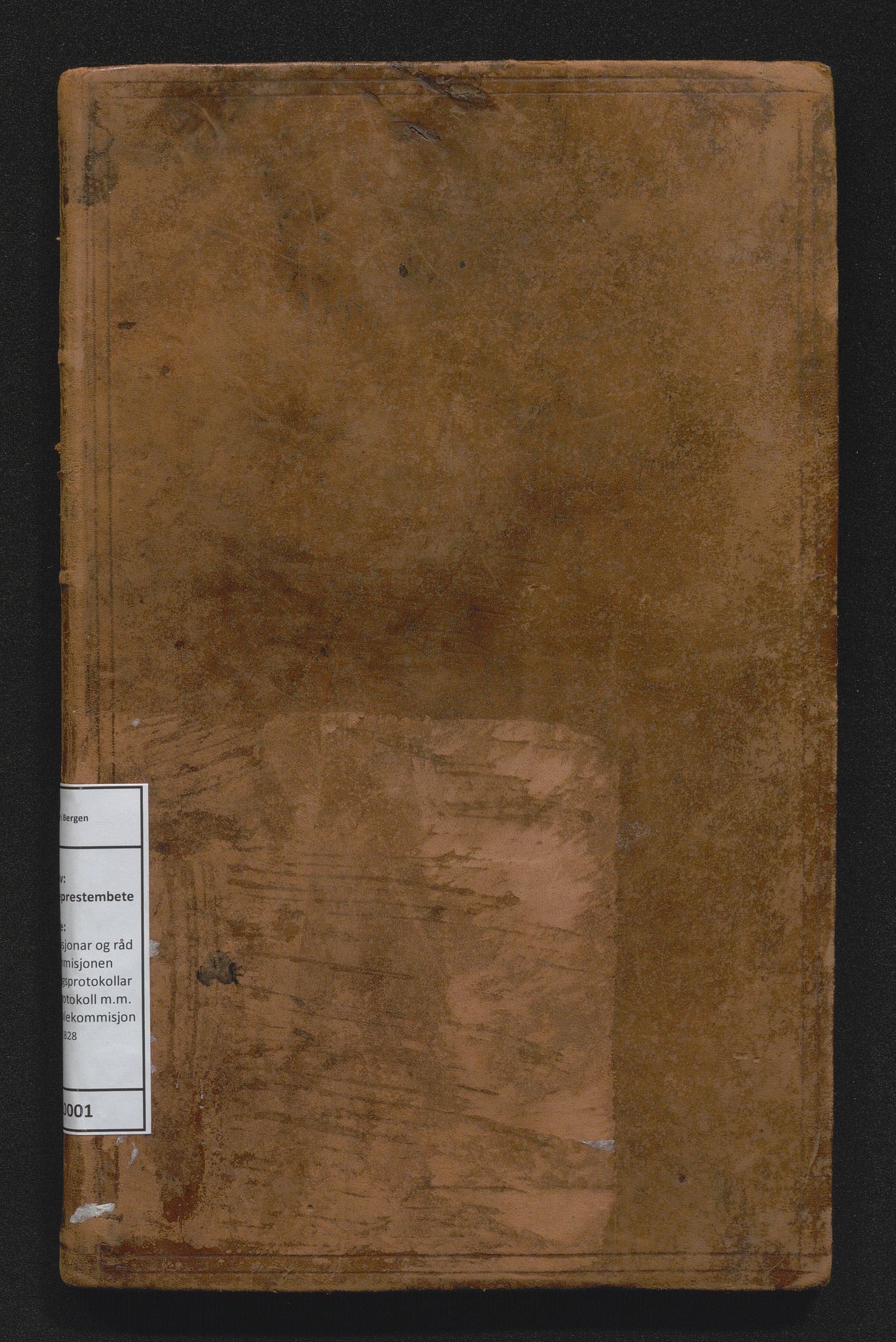 Hosanger sokneprestembete, SAB/A-75801/J/Jb/Jba/L0001: Forhandlingsprotokoll m.m. for Hosanger skulekommisjon, 1815-1828