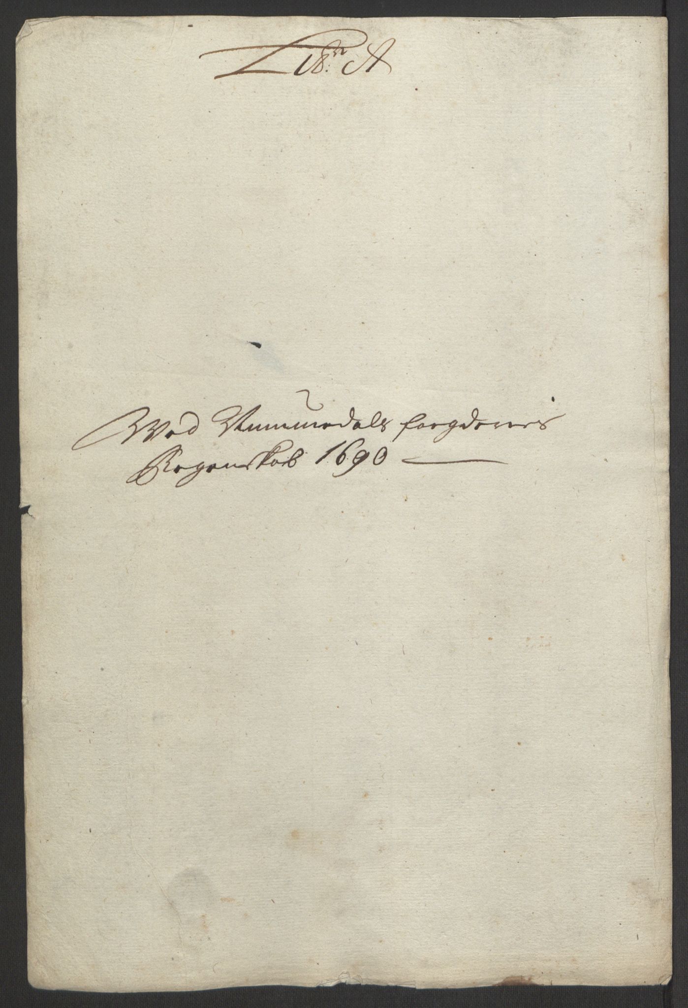 Rentekammeret inntil 1814, Reviderte regnskaper, Fogderegnskap, RA/EA-4092/R64/L4423: Fogderegnskap Namdal, 1690-1691, p. 12
