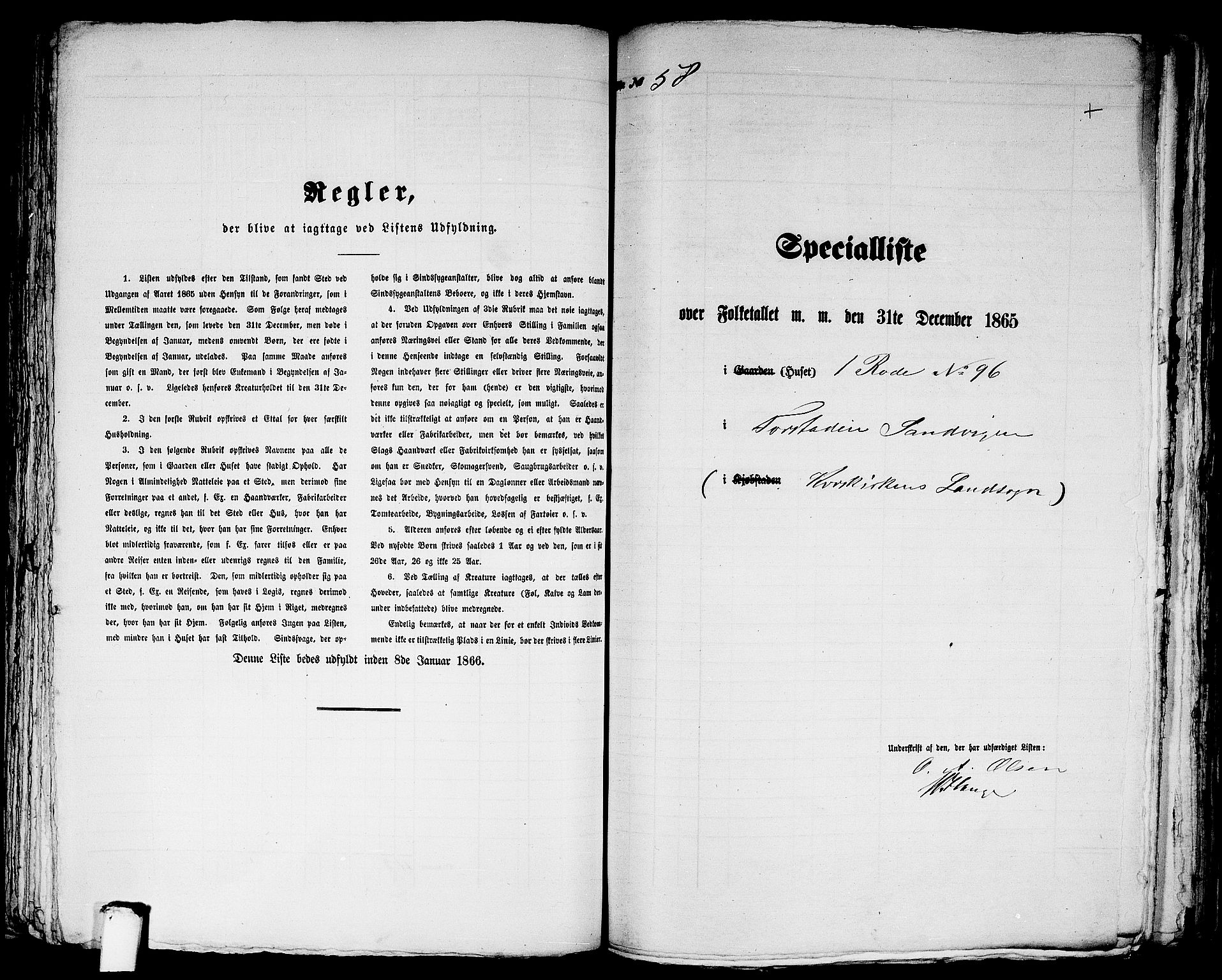 RA, 1865 census for Bergen Landdistrikt/Domkirken og Korskirken, 1865, p. 165