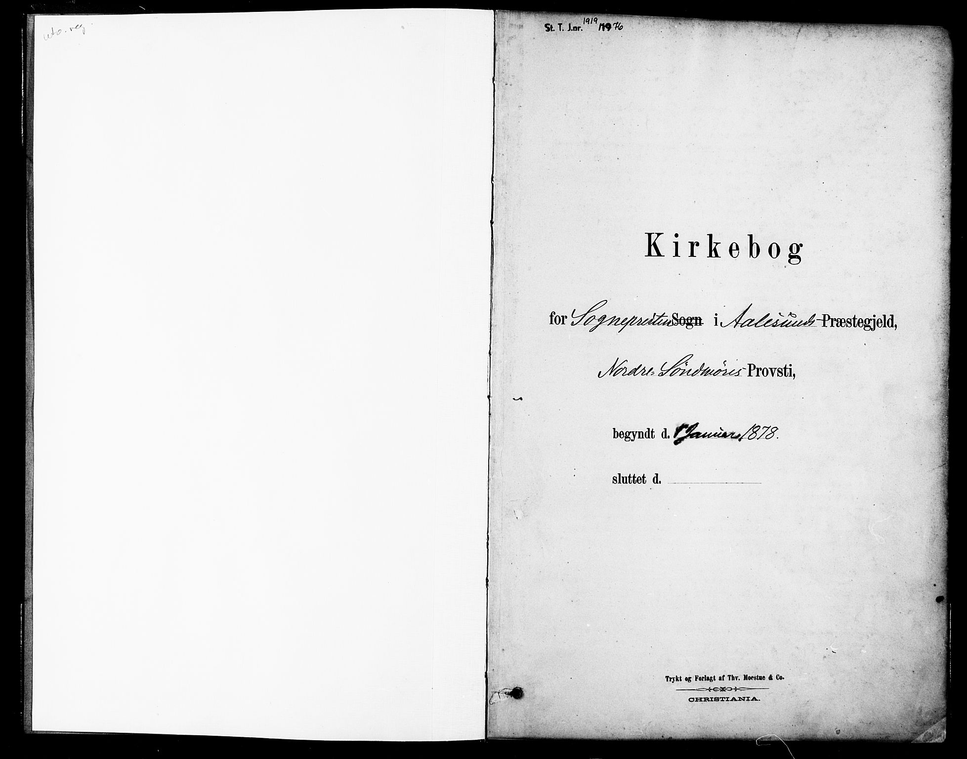 Ministerialprotokoller, klokkerbøker og fødselsregistre - Møre og Romsdal, SAT/A-1454/529/L0454: Parish register (official) no. 529A04, 1878-1885