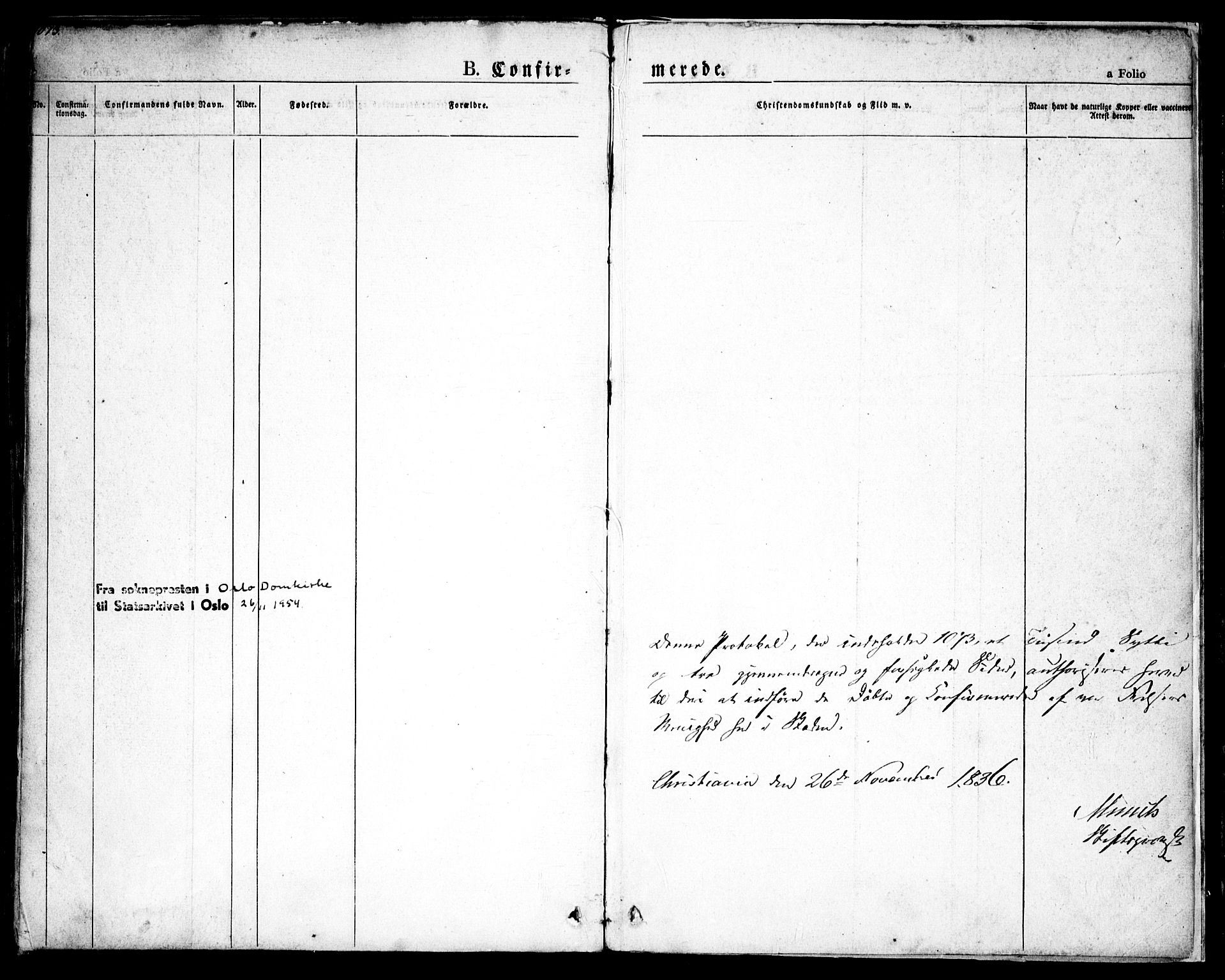 Oslo domkirke Kirkebøker, SAO/A-10752/F/Fa/L0012: Parish register (official) no. 12, 1837-1845