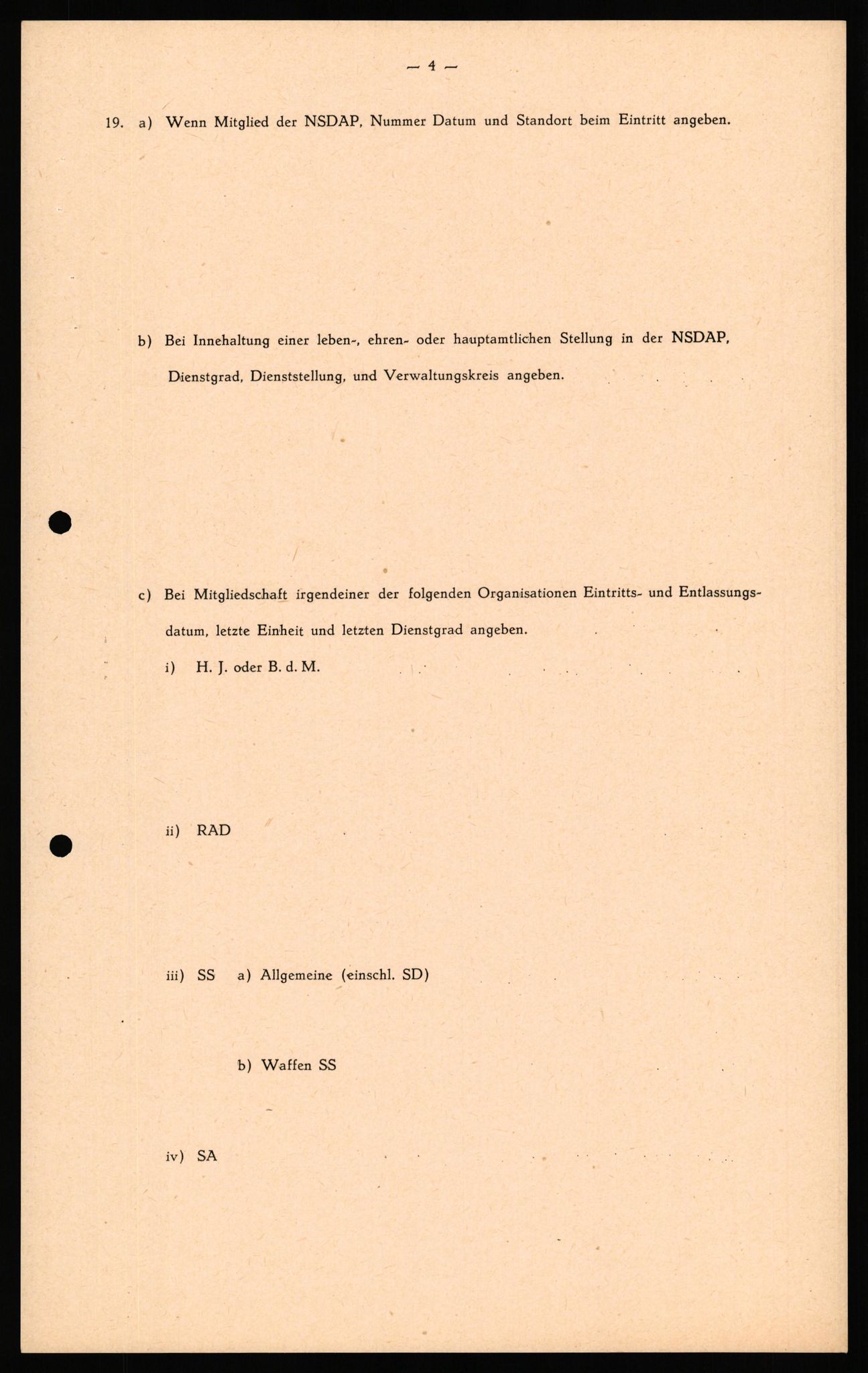 Forsvaret, Forsvarets overkommando II, AV/RA-RAFA-3915/D/Db/L0040: CI Questionaires. Tyske okkupasjonsstyrker i Norge. Østerrikere., 1945-1946, p. 107