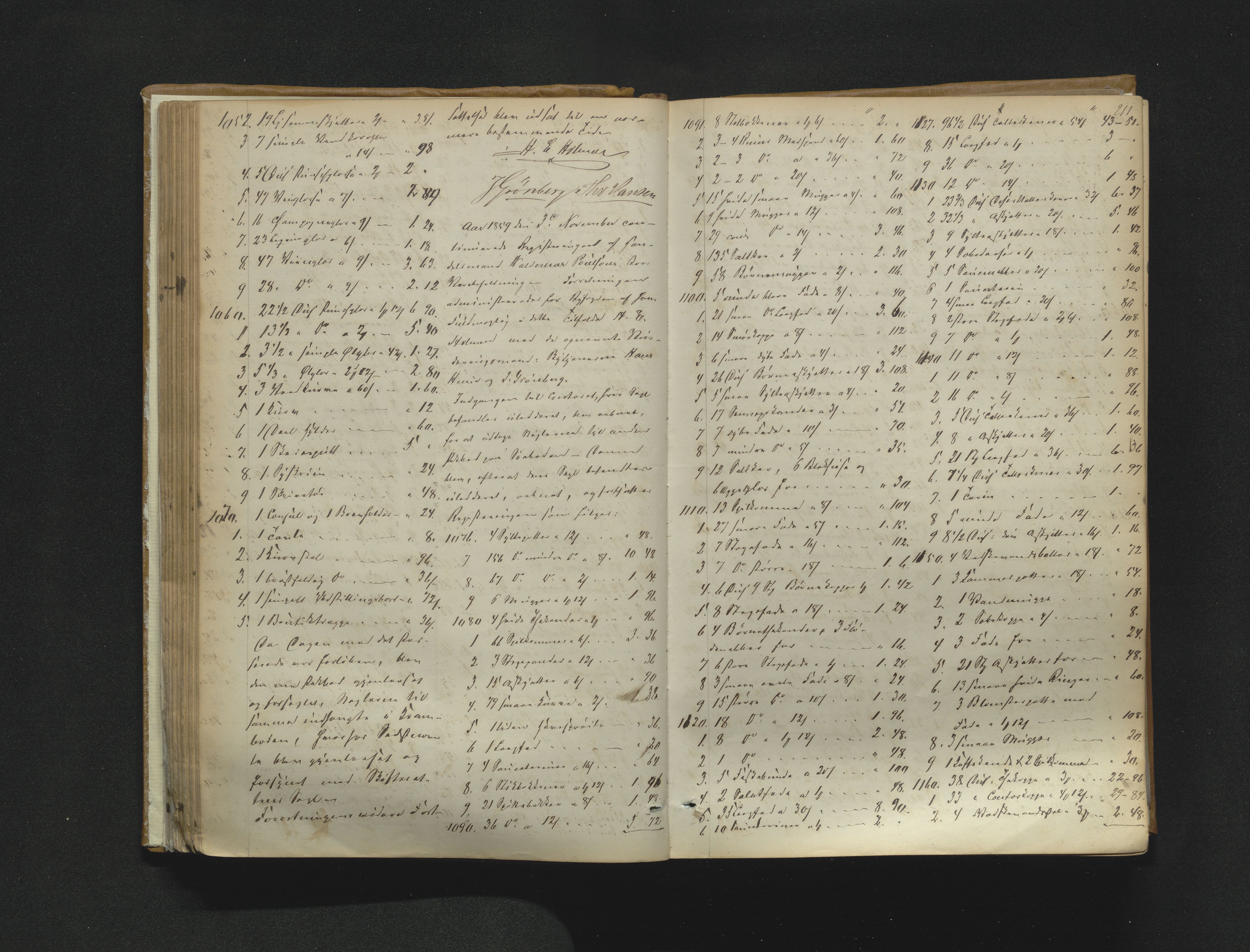 Drammen byfogd, AV/SAKO-A-222/H/Hb/Hbb/L0001: Registreringsprotokoll., 1857-1867