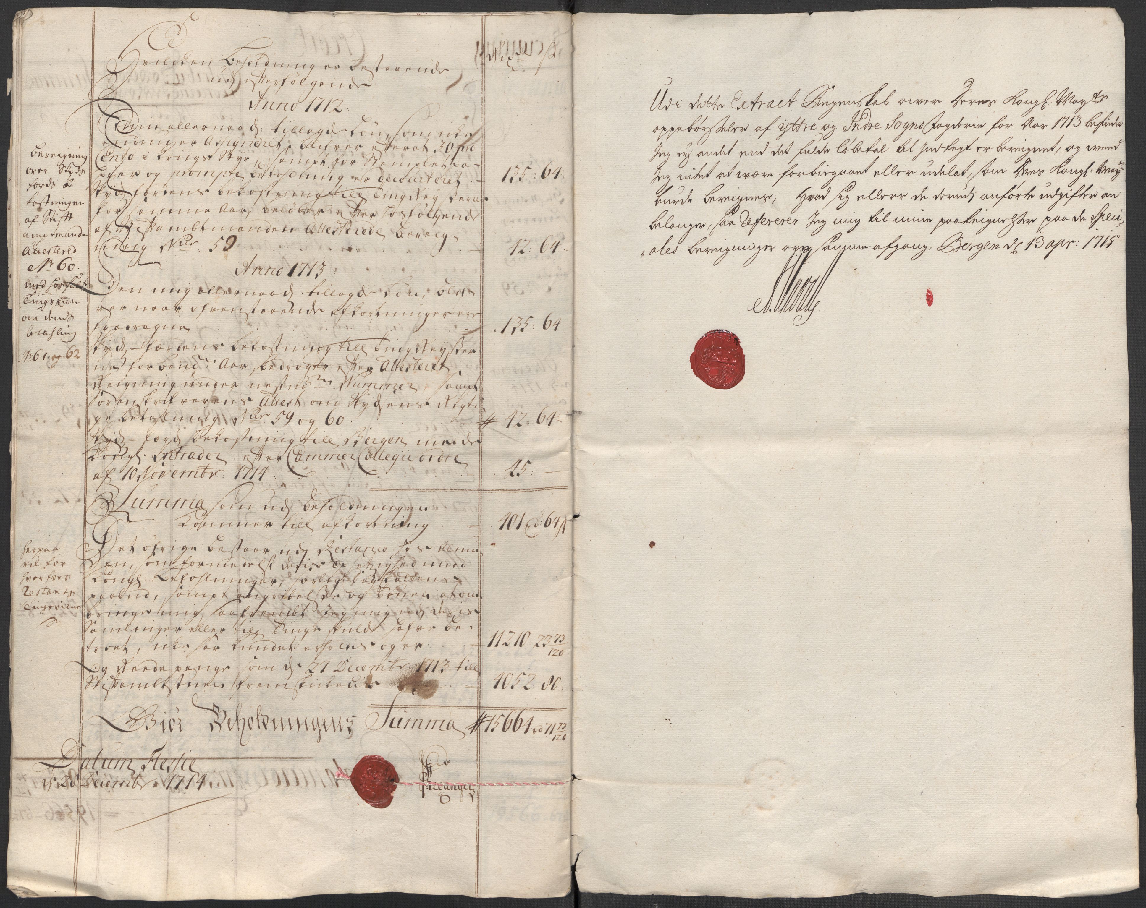 Rentekammeret inntil 1814, Reviderte regnskaper, Fogderegnskap, AV/RA-EA-4092/R52/L3319: Fogderegnskap Sogn, 1713-1714, p. 16