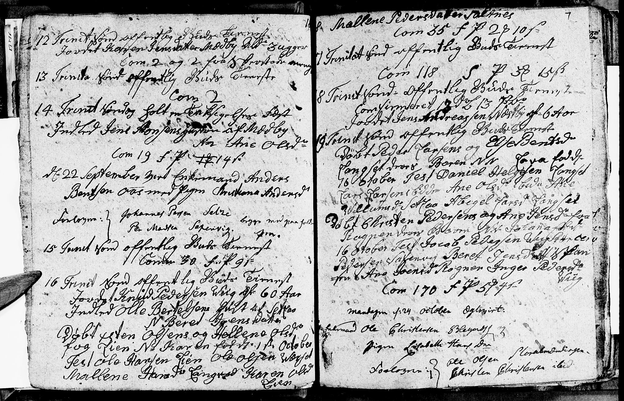 Ministerialprotokoller, klokkerbøker og fødselsregistre - Nordland, SAT/A-1459/847/L0675: Parish register (copy) no. 847C03, 1808-1820, p. 7