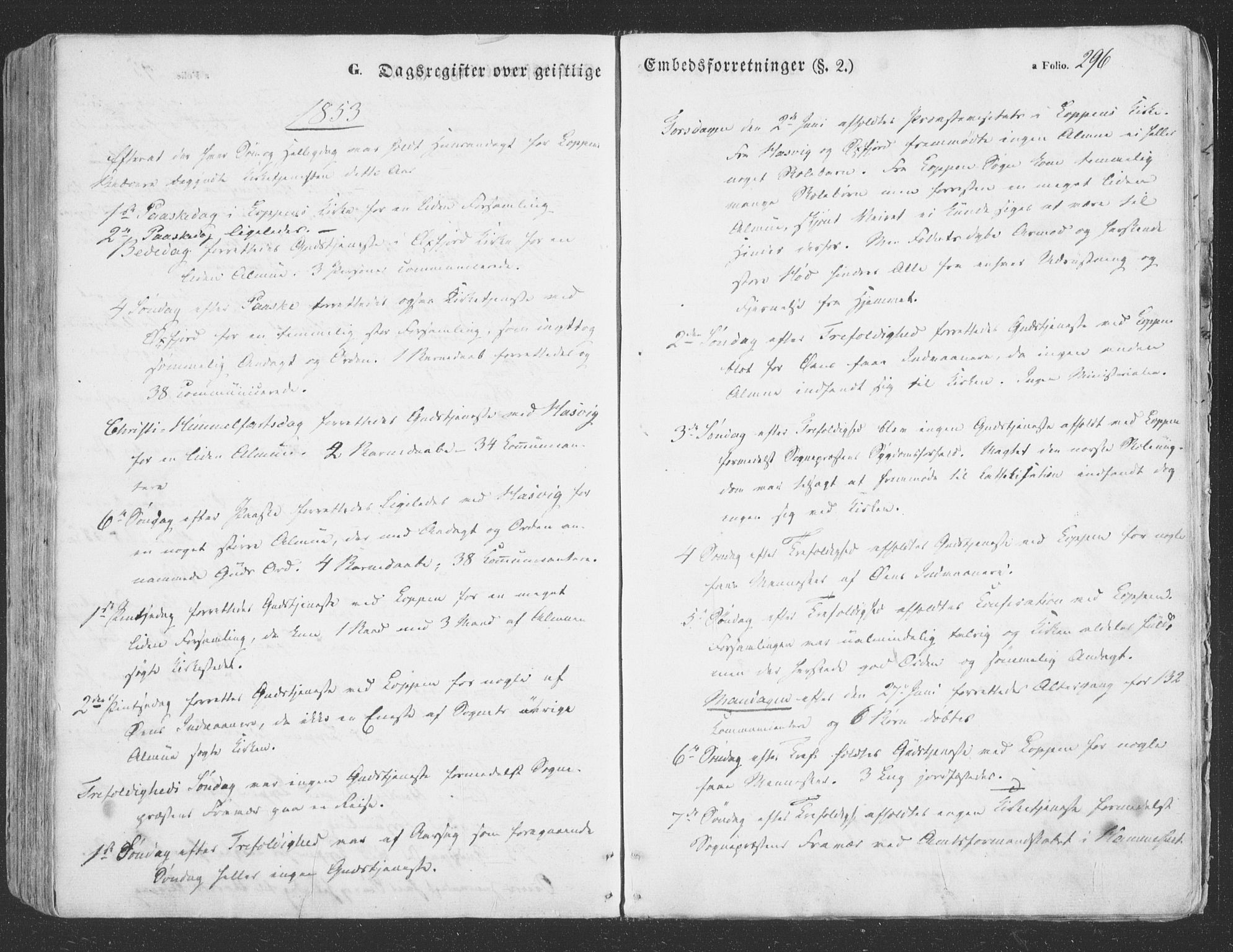 Loppa sokneprestkontor, SATØ/S-1339/H/Ha/L0004kirke: Parish register (official) no. 4, 1849-1868, p. 296
