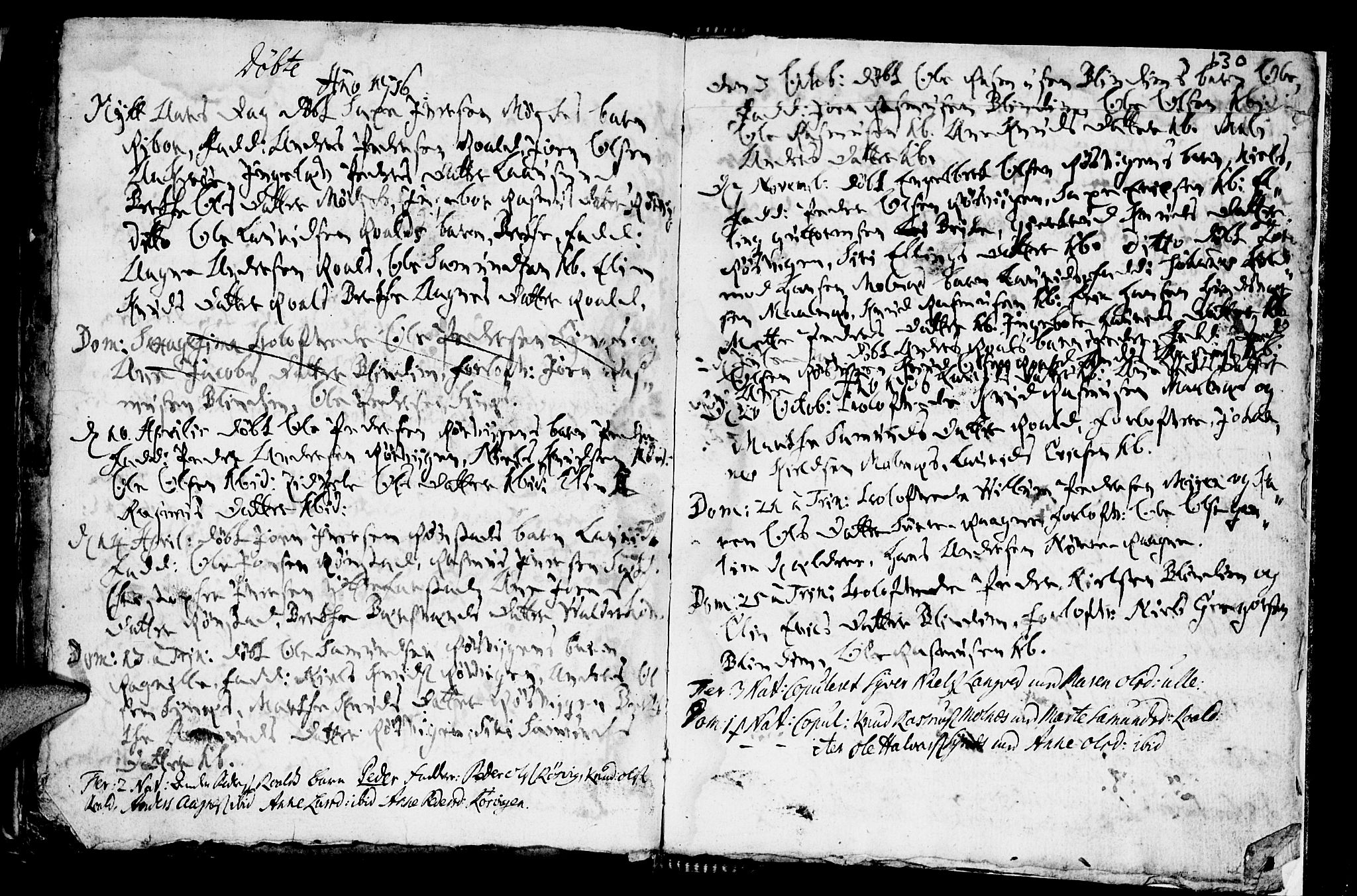 Ministerialprotokoller, klokkerbøker og fødselsregistre - Møre og Romsdal, AV/SAT-A-1454/536/L0492: Parish register (official) no. 536A01 /2, 1689-1738, p. 130