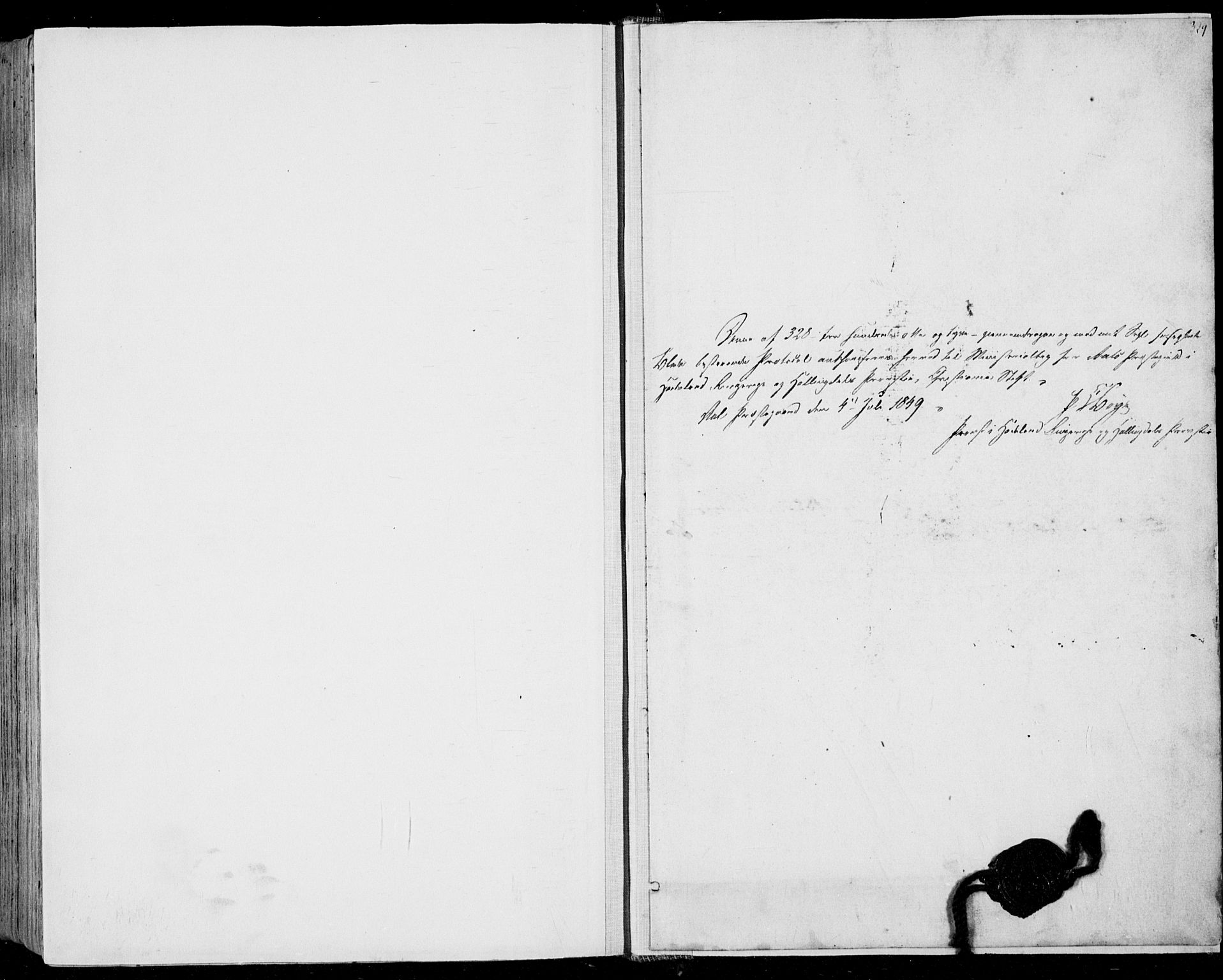 Ål kirkebøker, SAKO/A-249/F/Fa/L0006: Parish register (official) no. I 6, 1849-1864, p. 329
