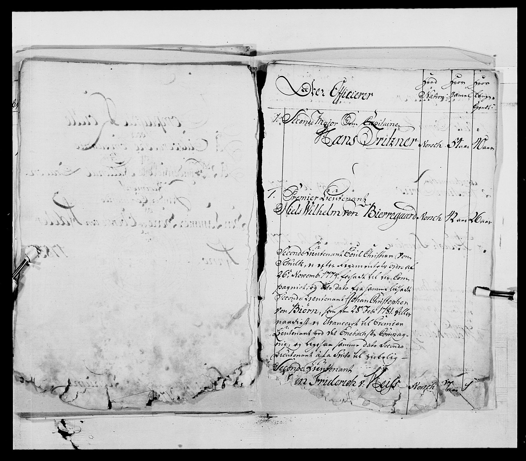 Generalitets- og kommissariatskollegiet, Det kongelige norske kommissariatskollegium, AV/RA-EA-5420/E/Eh/L0009: 2. Sønnafjelske dragonregiment, 1769-1783, p. 50