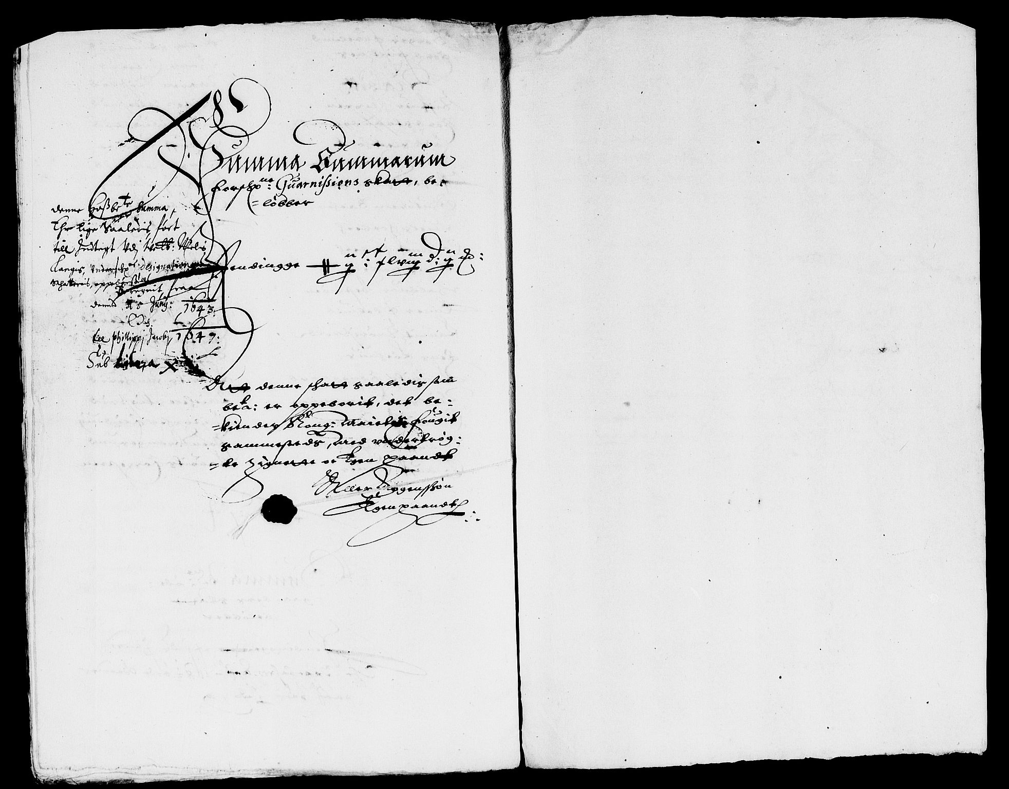 Rentekammeret inntil 1814, Reviderte regnskaper, Lensregnskaper, AV/RA-EA-5023/R/Rb/Rbl/L0009: Brunla len, 1643-1647