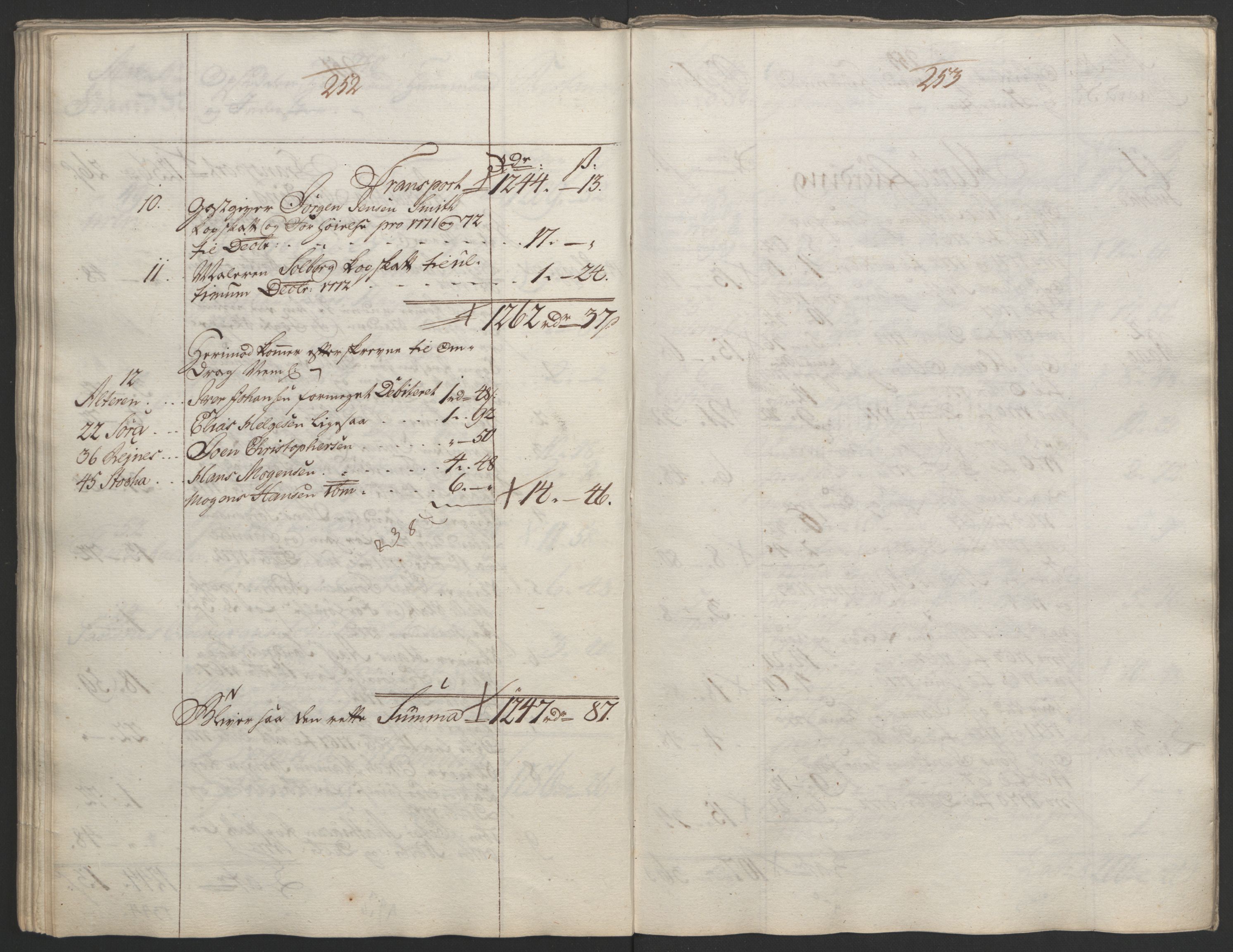 Rentekammeret inntil 1814, Reviderte regnskaper, Fogderegnskap, RA/EA-4092/R65/L4573: Ekstraskatten Helgeland, 1762-1772, p. 570