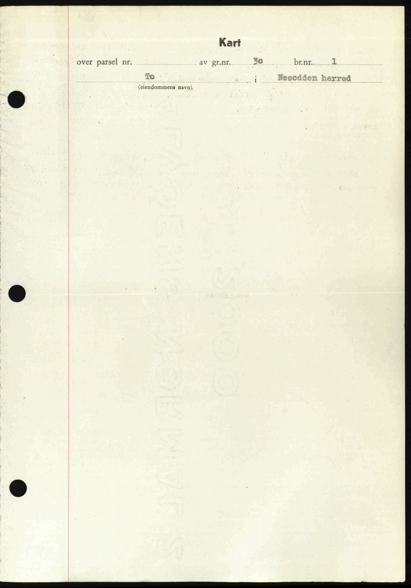 Follo sorenskriveri, SAO/A-10274/G/Ga/Gaa/L0085: Mortgage book no. I 85, 1948-1948, Diary no: : 4365/1948