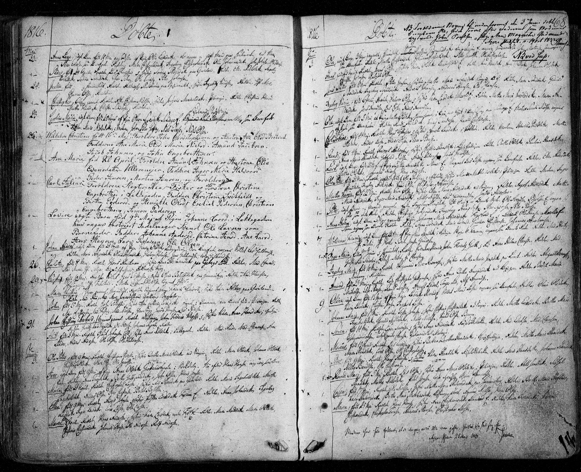 Aker prestekontor kirkebøker, SAO/A-10861/F/L0011: Parish register (official) no. 11, 1810-1819, p. 68