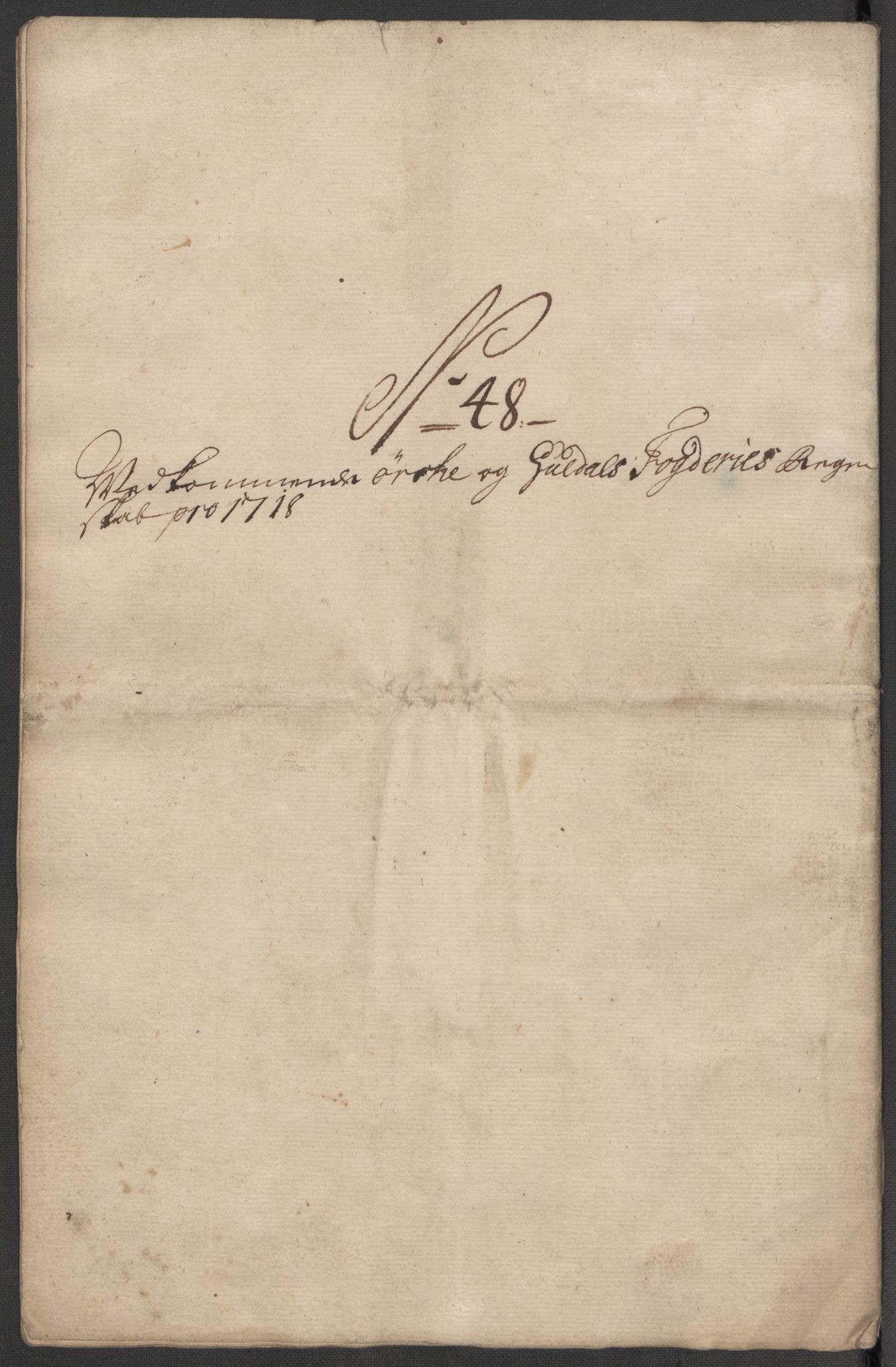 Rentekammeret inntil 1814, Reviderte regnskaper, Fogderegnskap, AV/RA-EA-4092/R60/L3972: Fogderegnskap Orkdal og Gauldal, 1718, p. 50