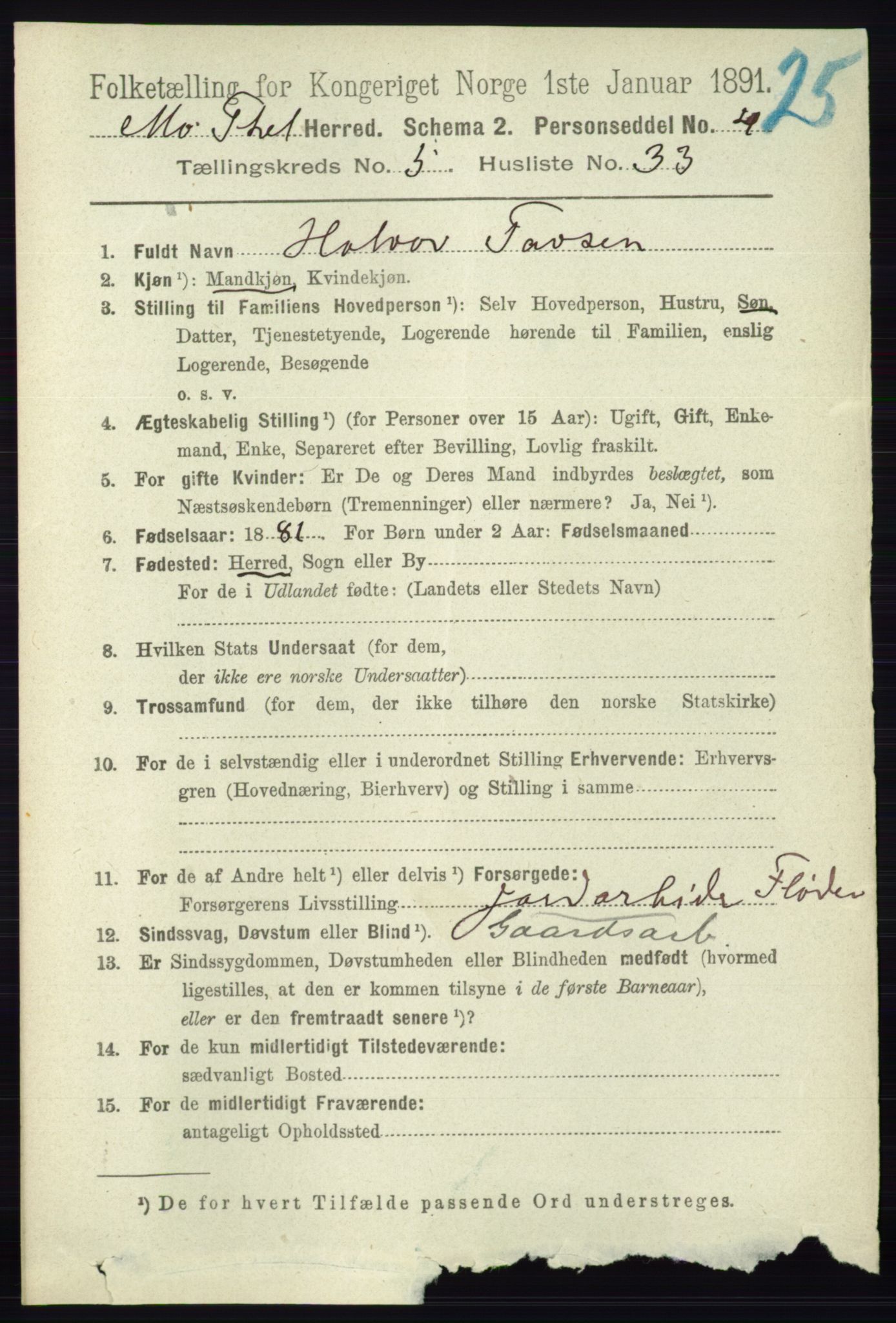 RA, 1891 census for 0832 Mo, 1891, p. 1479