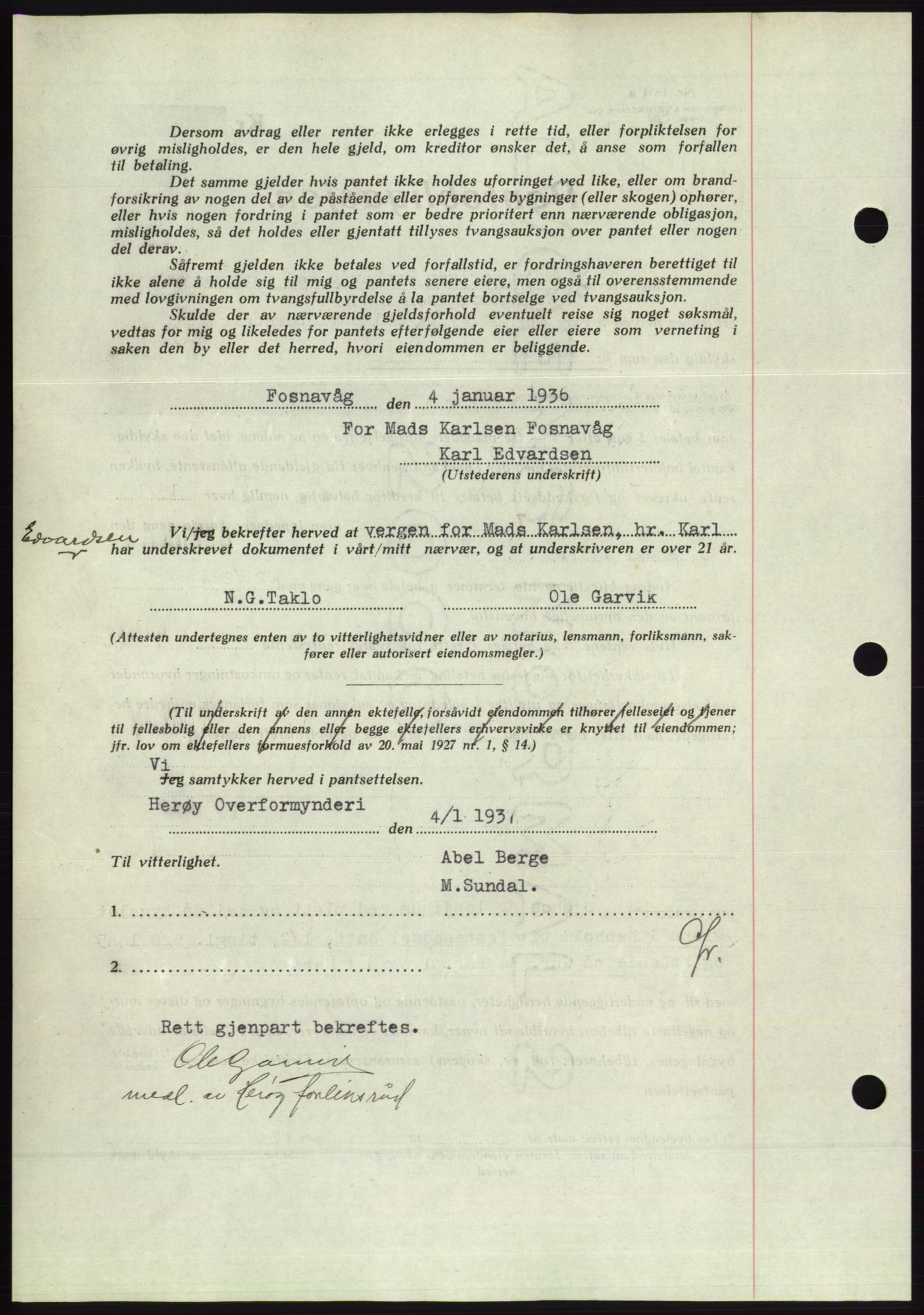 Søre Sunnmøre sorenskriveri, AV/SAT-A-4122/1/2/2C/L0063: Mortgage book no. 57, 1937-1937, Diary no: : 1113/1937