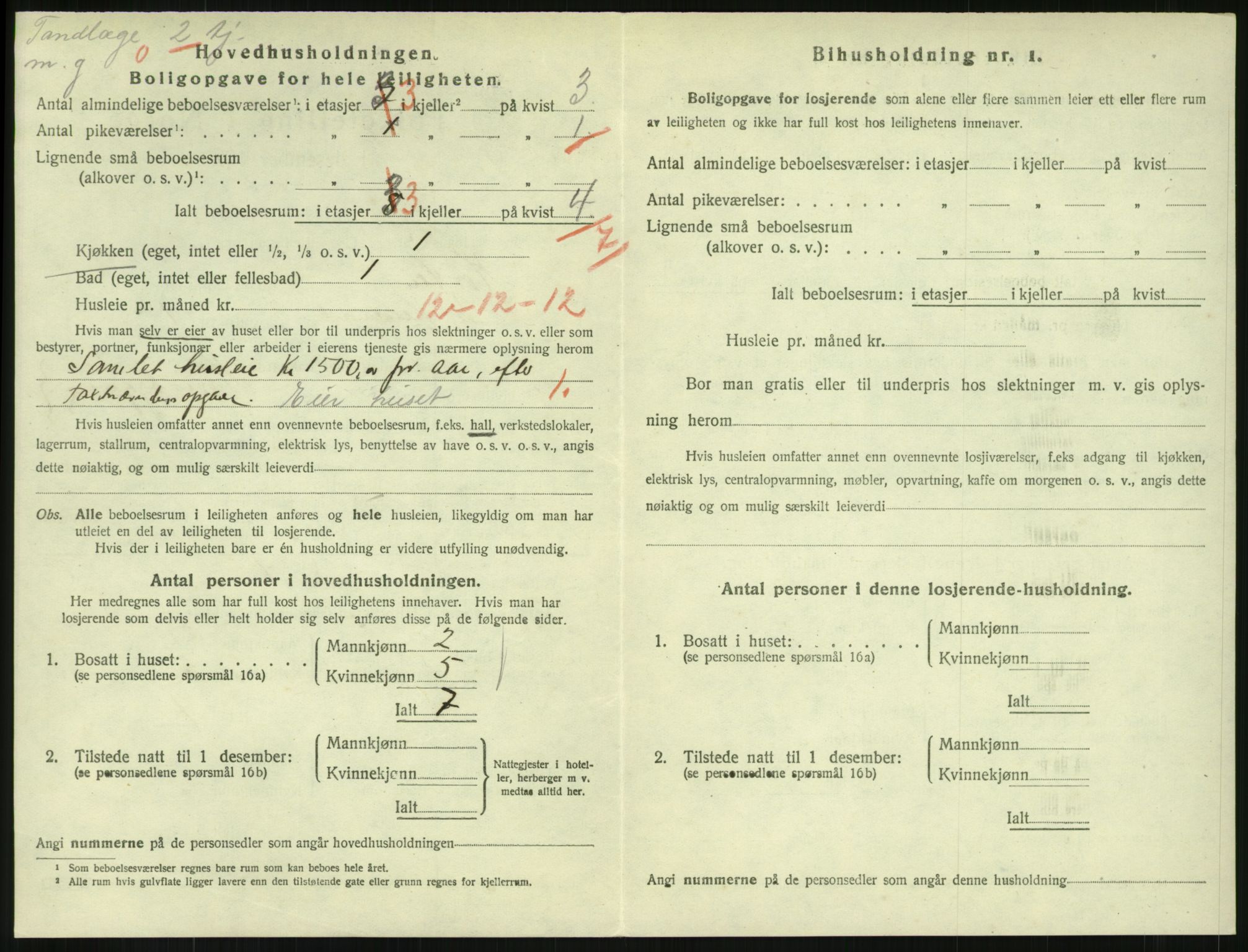 SAKO, 1920 census for Horten, 1920, p. 4516