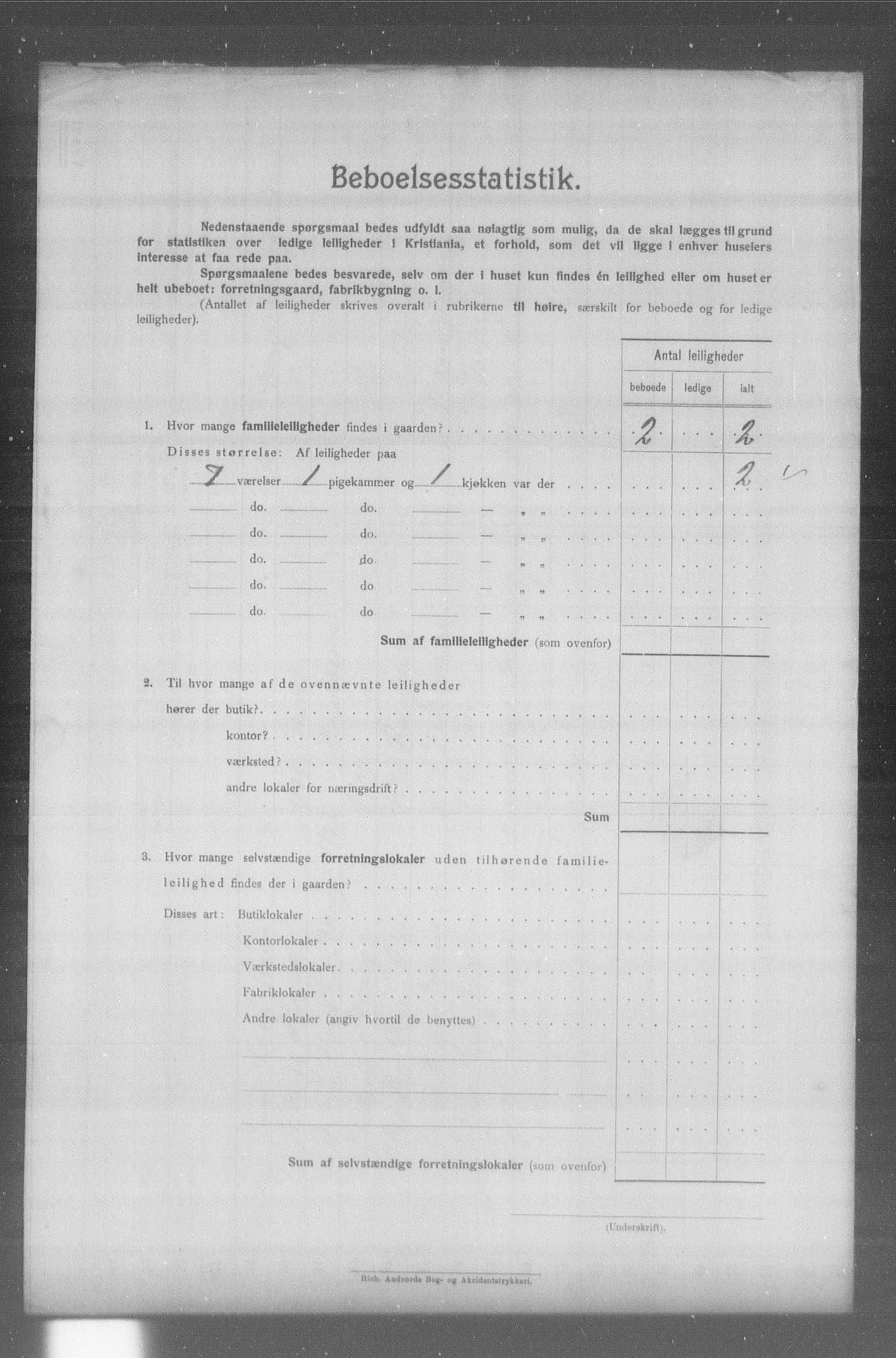 OBA, Municipal Census 1904 for Kristiania, 1904, p. 22744