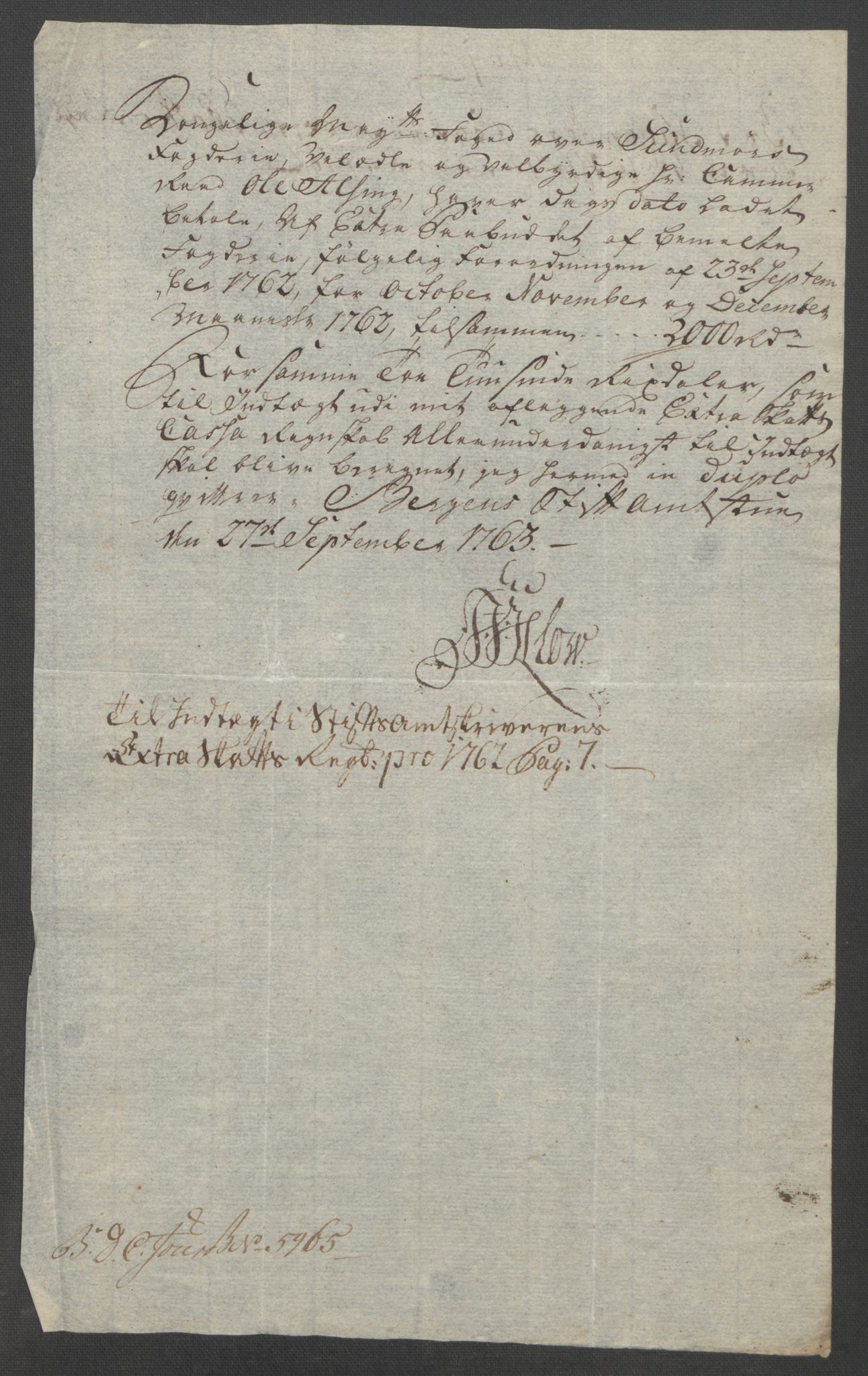 Rentekammeret inntil 1814, Reviderte regnskaper, Fogderegnskap, RA/EA-4092/R54/L3645: Ekstraskatten Sunnmøre, 1762-1772, p. 12