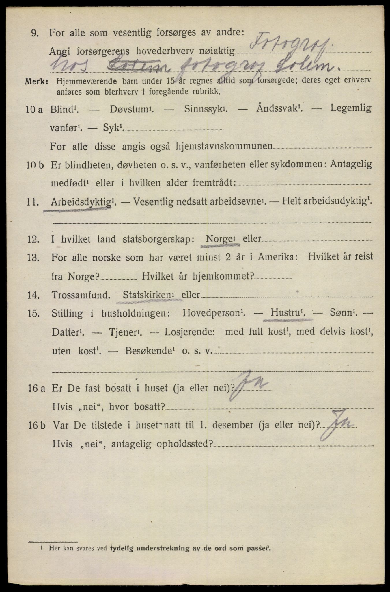 SAO, 1920 census for Kråkerøy, 1920, p. 2291