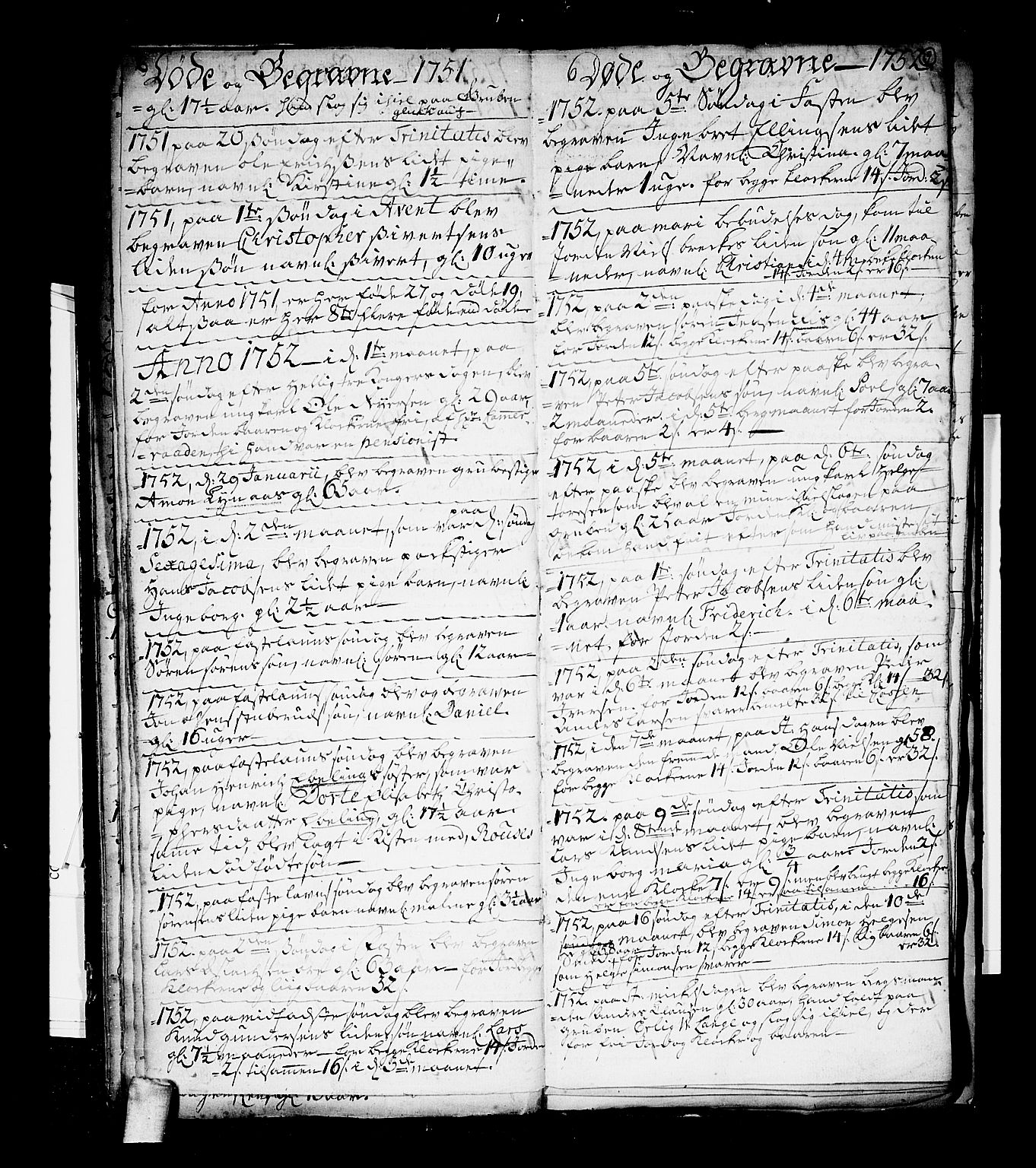 Skoger kirkebøker, AV/SAKO-A-59/G/Gb/L0001: Parish register (copy) no. II 1, 1748-1753, p. 19