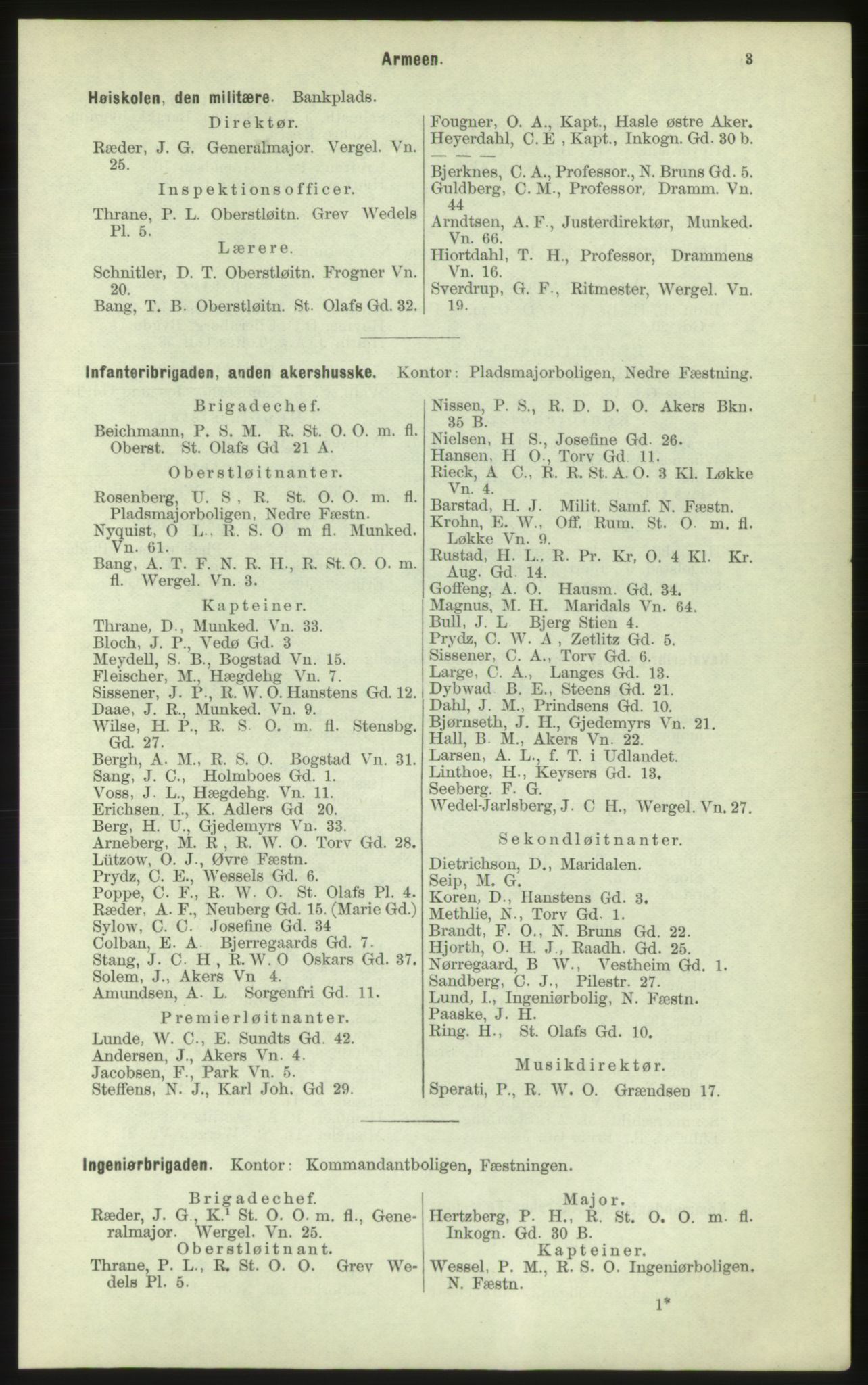 Kristiania/Oslo adressebok, PUBL/-, 1884, p. 3