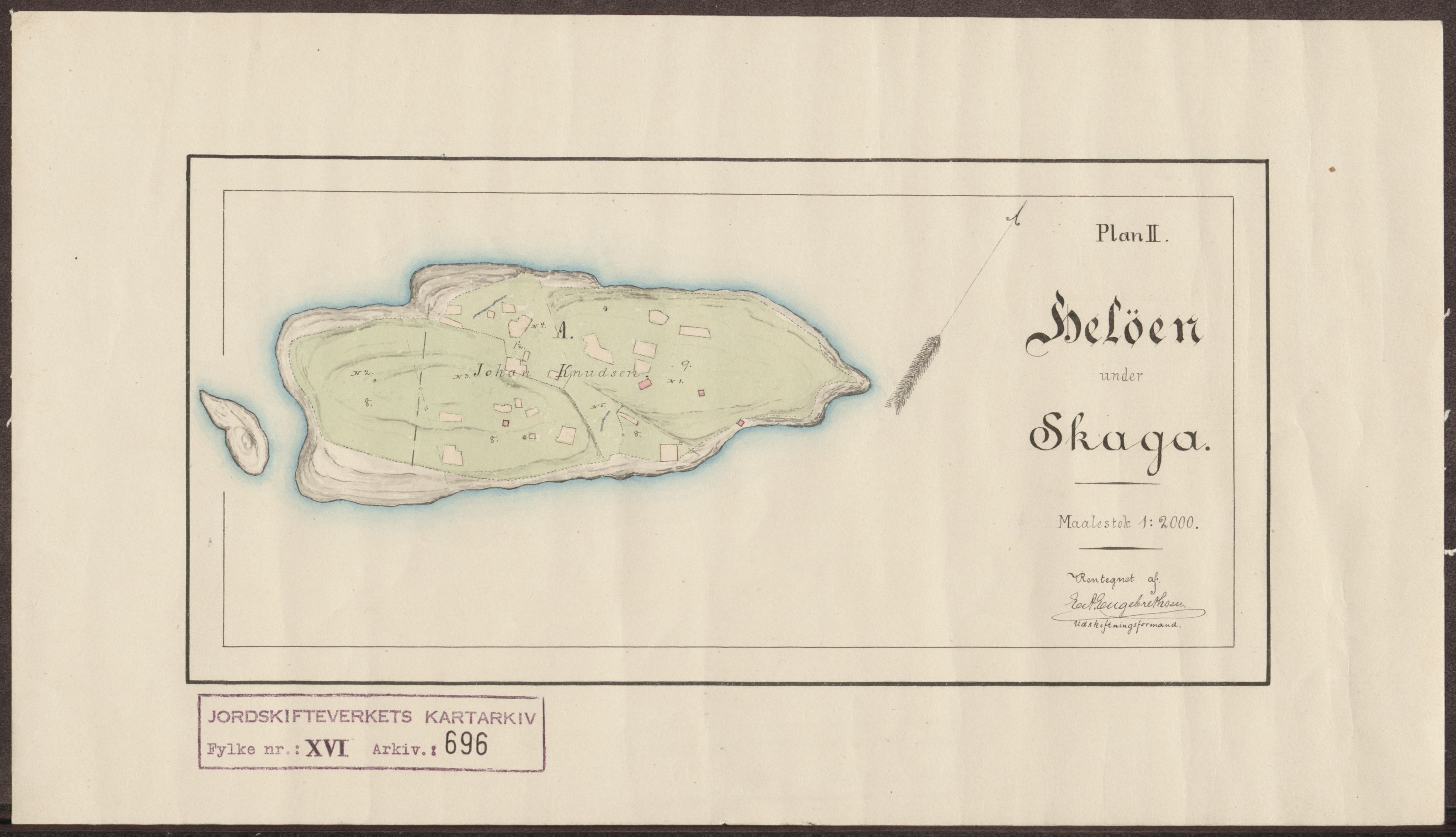 Jordskifteverkets kartarkiv, AV/RA-S-3929/T, 1859-1988, p. 827