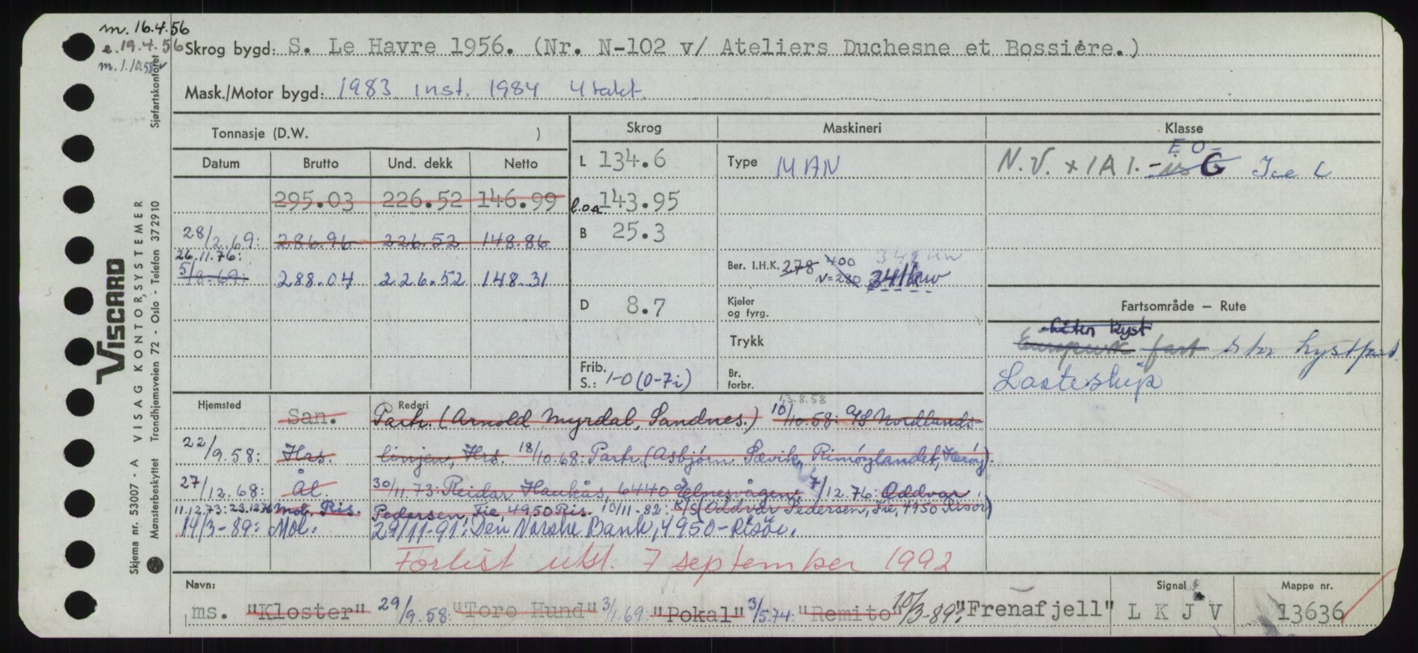 Sjøfartsdirektoratet med forløpere, Skipsmålingen, AV/RA-S-1627/H/Hd/L0011: Fartøy, Fla-Får, p. 385