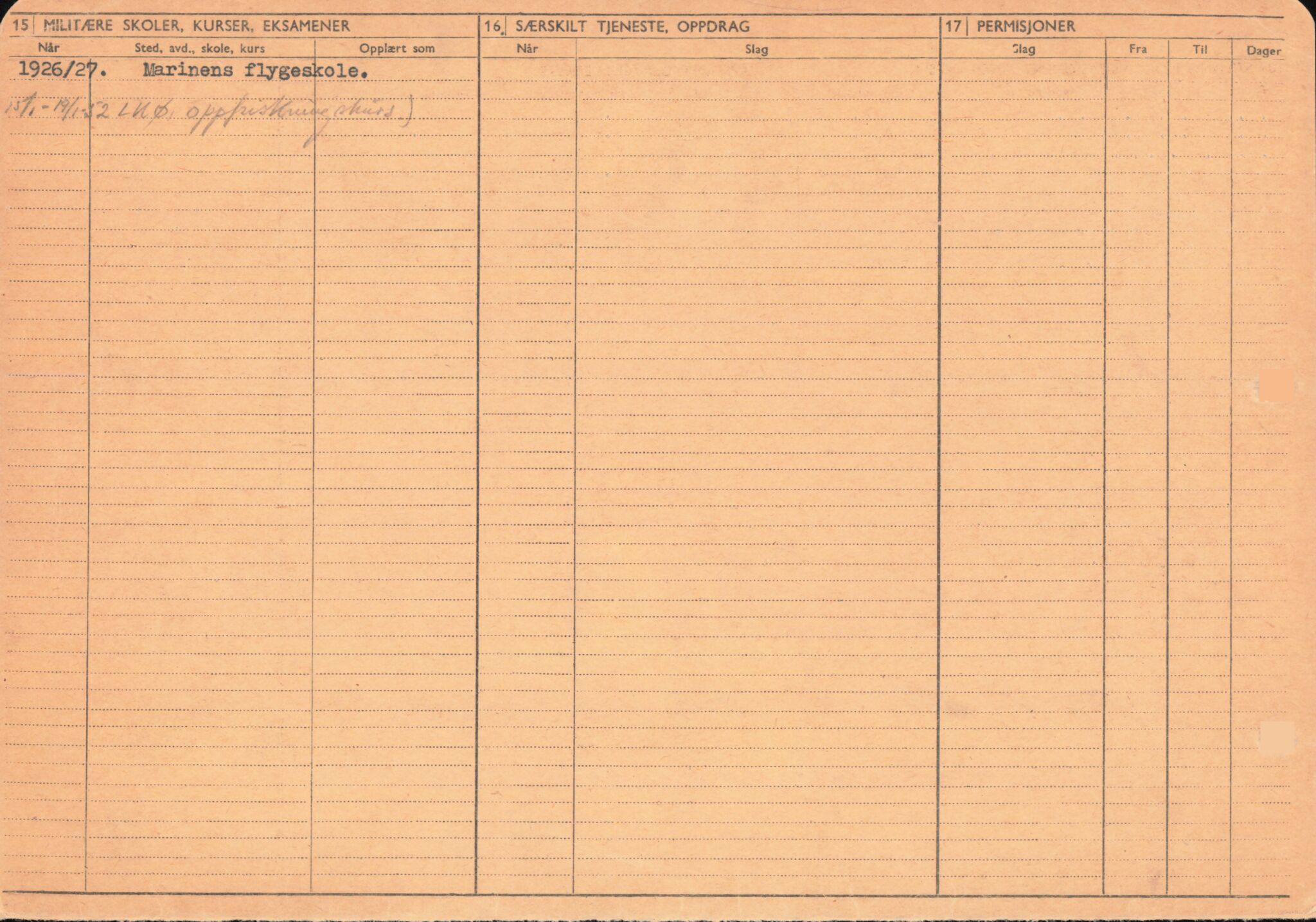 Forsvaret, Forsvarets overkommando/Luftforsvarsstaben, AV/RA-RAFA-4079/P/Pa/L0013: Personellmapper, 1905, p. 12