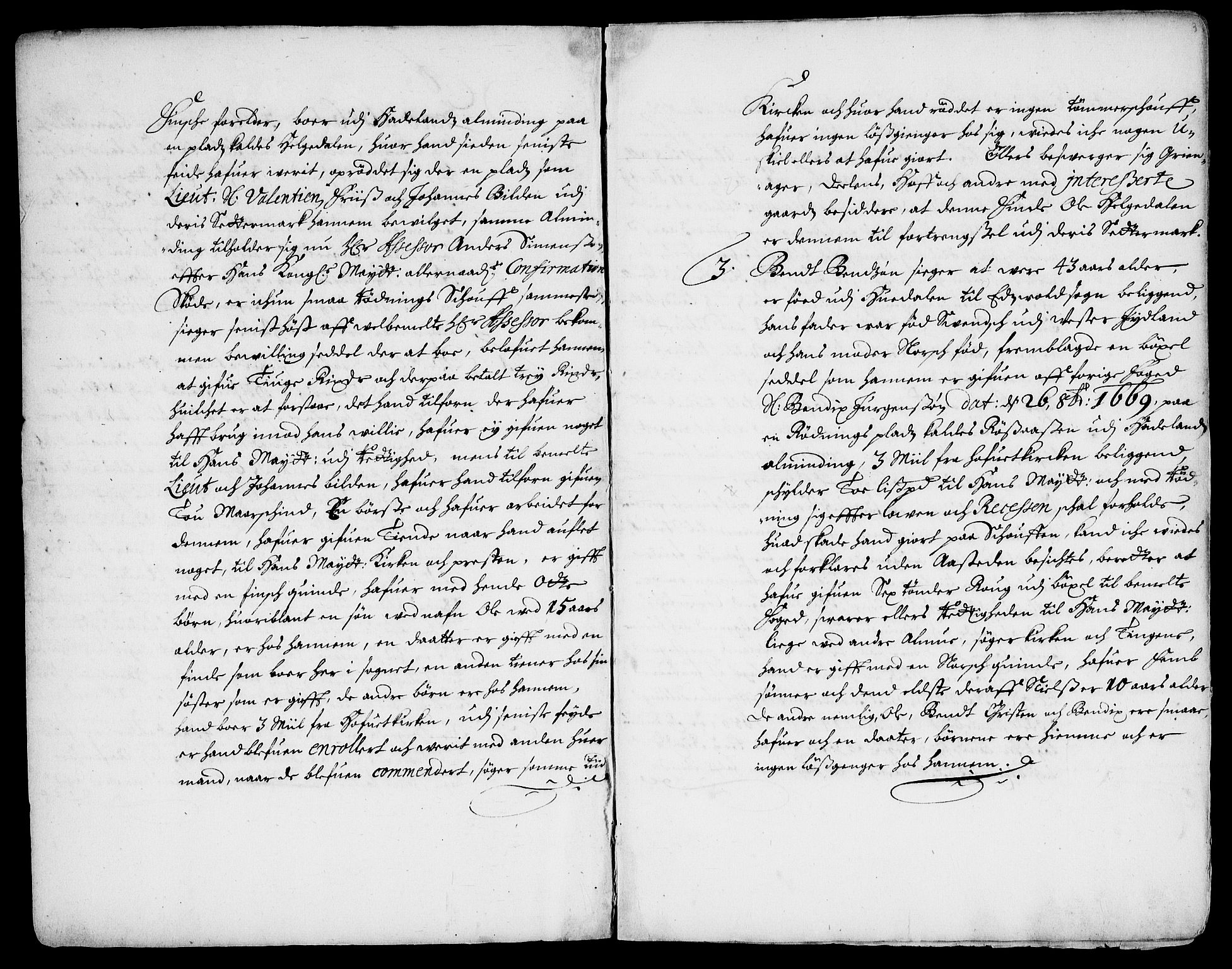 Danske Kanselli, Skapsaker, AV/RA-EA-4061/F/L0083/0002: Skap 15, pakke 125F-135 / Skap 15, pakke 125G, litra A, 1686, p. 20