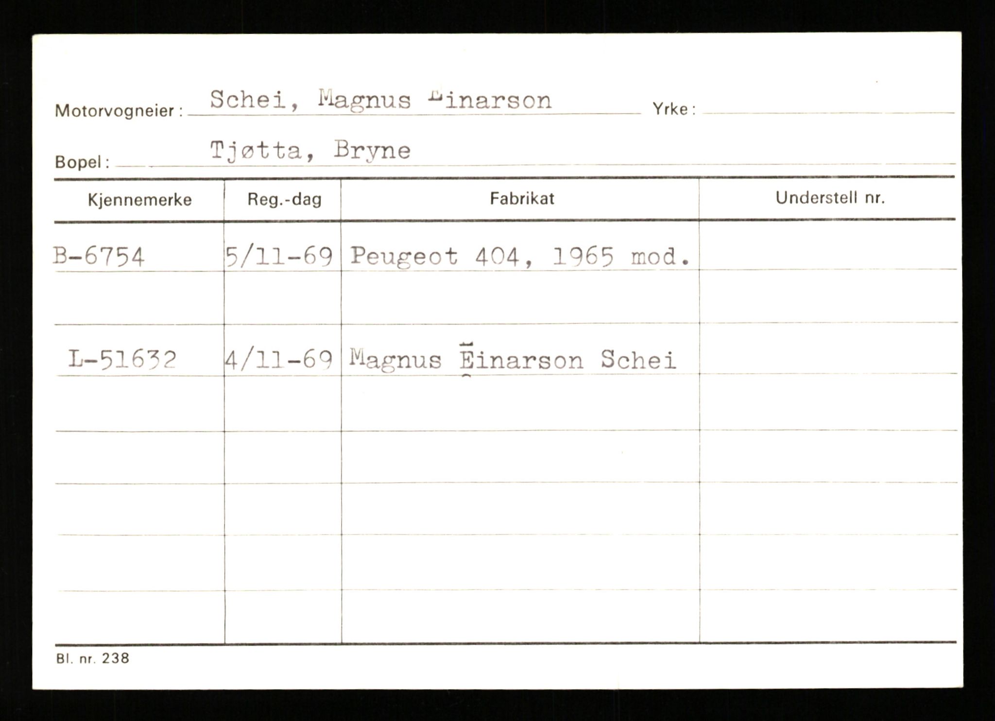 Stavanger trafikkstasjon, AV/SAST-A-101942/0/G/L0002: Registreringsnummer: 5791 - 10405, 1930-1971, p. 391