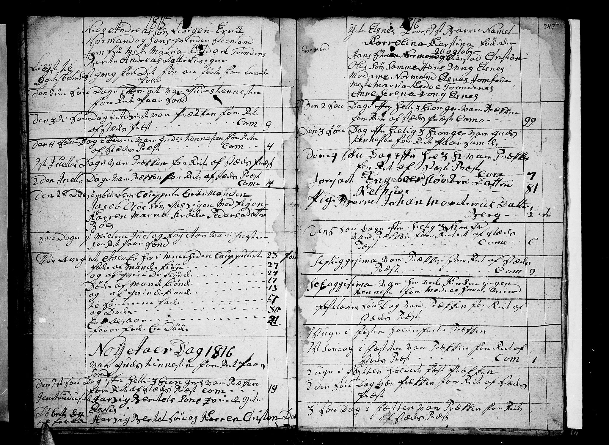 Trondenes sokneprestkontor, SATØ/S-1319/H/Hb/L0002klokker: Parish register (copy) no. 2, 1795-1818, p. 247