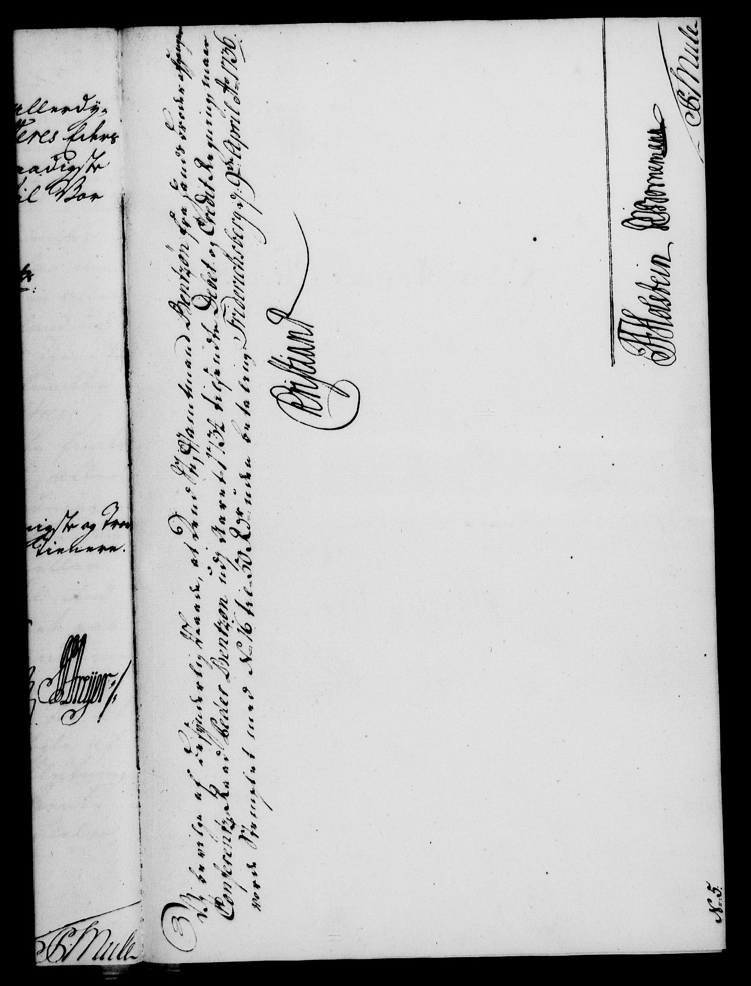 Rentekammeret, Kammerkanselliet, RA/EA-3111/G/Gf/Gfa/L0019: Norsk relasjons- og resolusjonsprotokoll (merket RK 52.19), 1736, p. 208