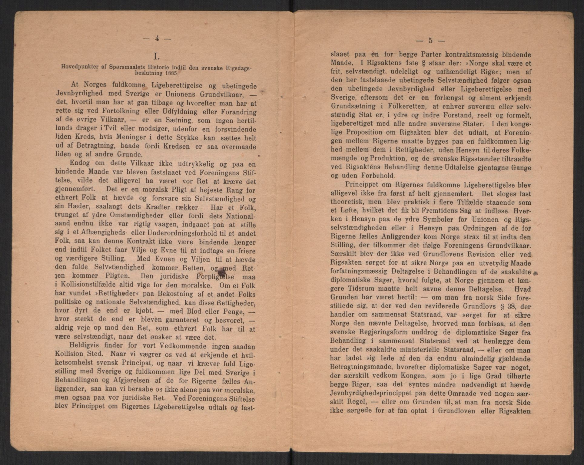 Venstres Hovedorganisasjon, RA/PA-0876/X/L0001: De eldste skrifter, 1860-1936, p. 484