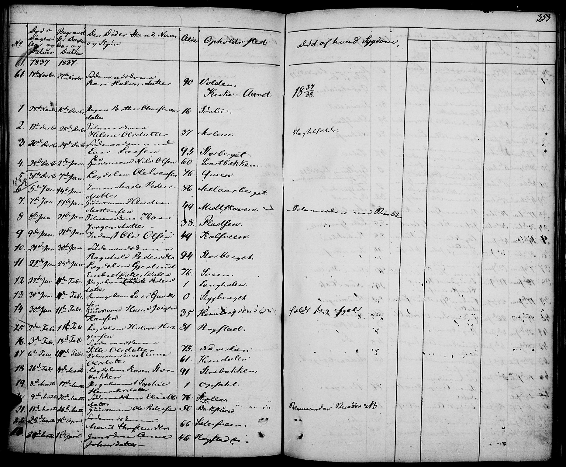 Elverum prestekontor, AV/SAH-PREST-044/H/Ha/Haa/L0008: Parish register (official) no. 8, 1830-1842, p. 353