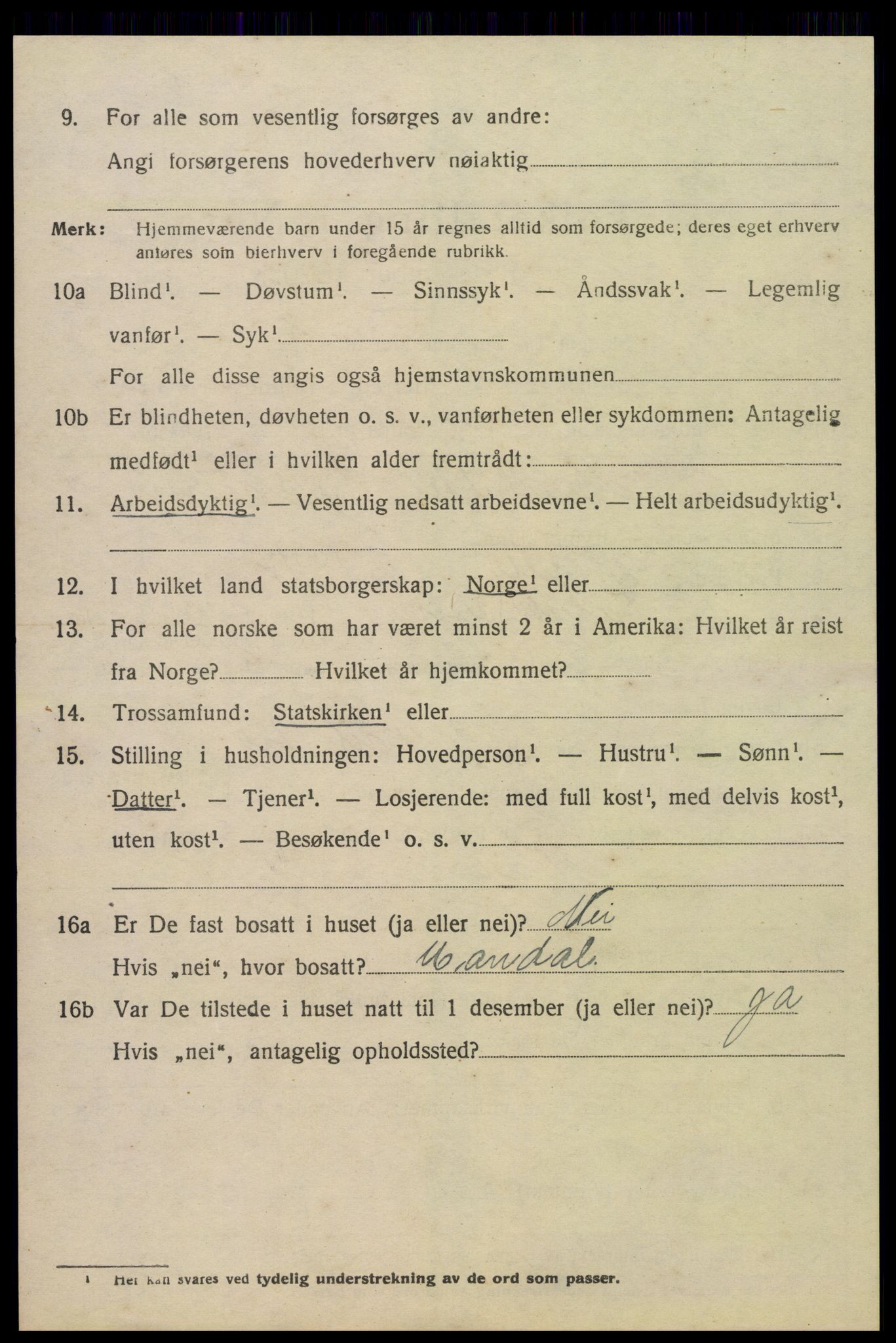 SAKO, 1920 census for Fredriksvern, 1920, p. 580