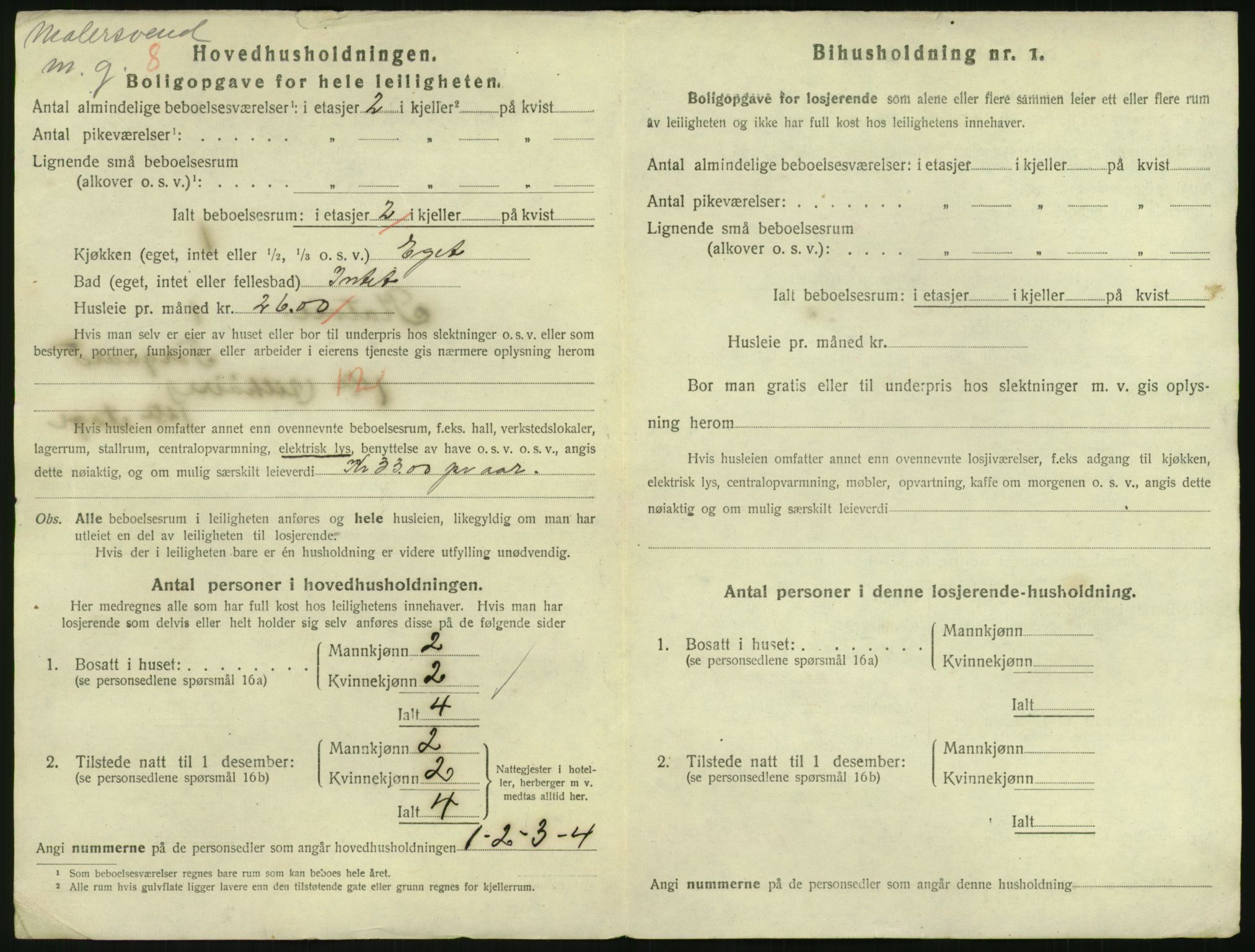 SAO, 1920 census for Kristiania, 1920, p. 81163