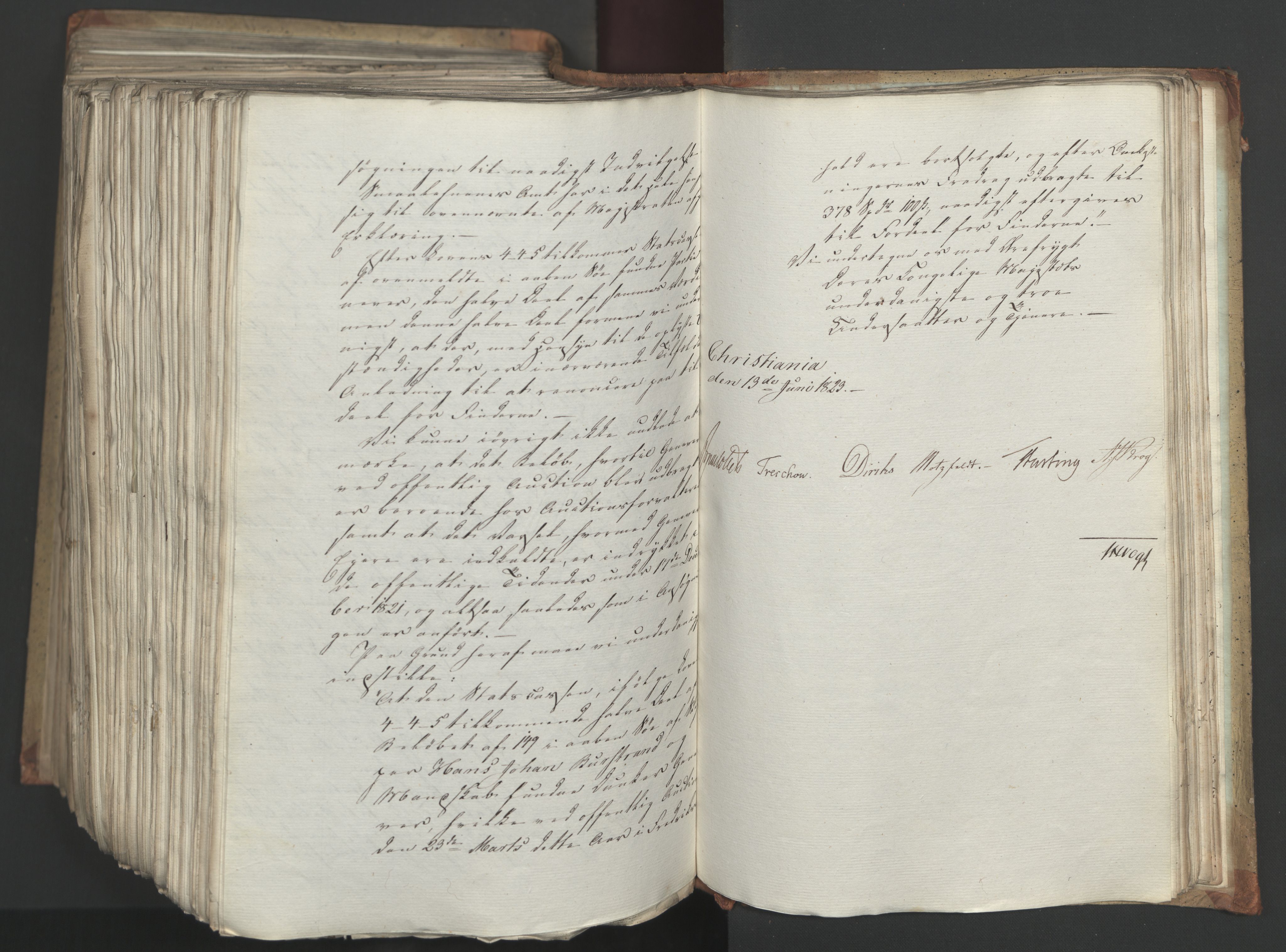 Statsrådsavdelingen i Stockholm, AV/RA-S-1003/D/Da/L0034: Regjeringsinnstillinger nr. 275-540, 1823, p. 640