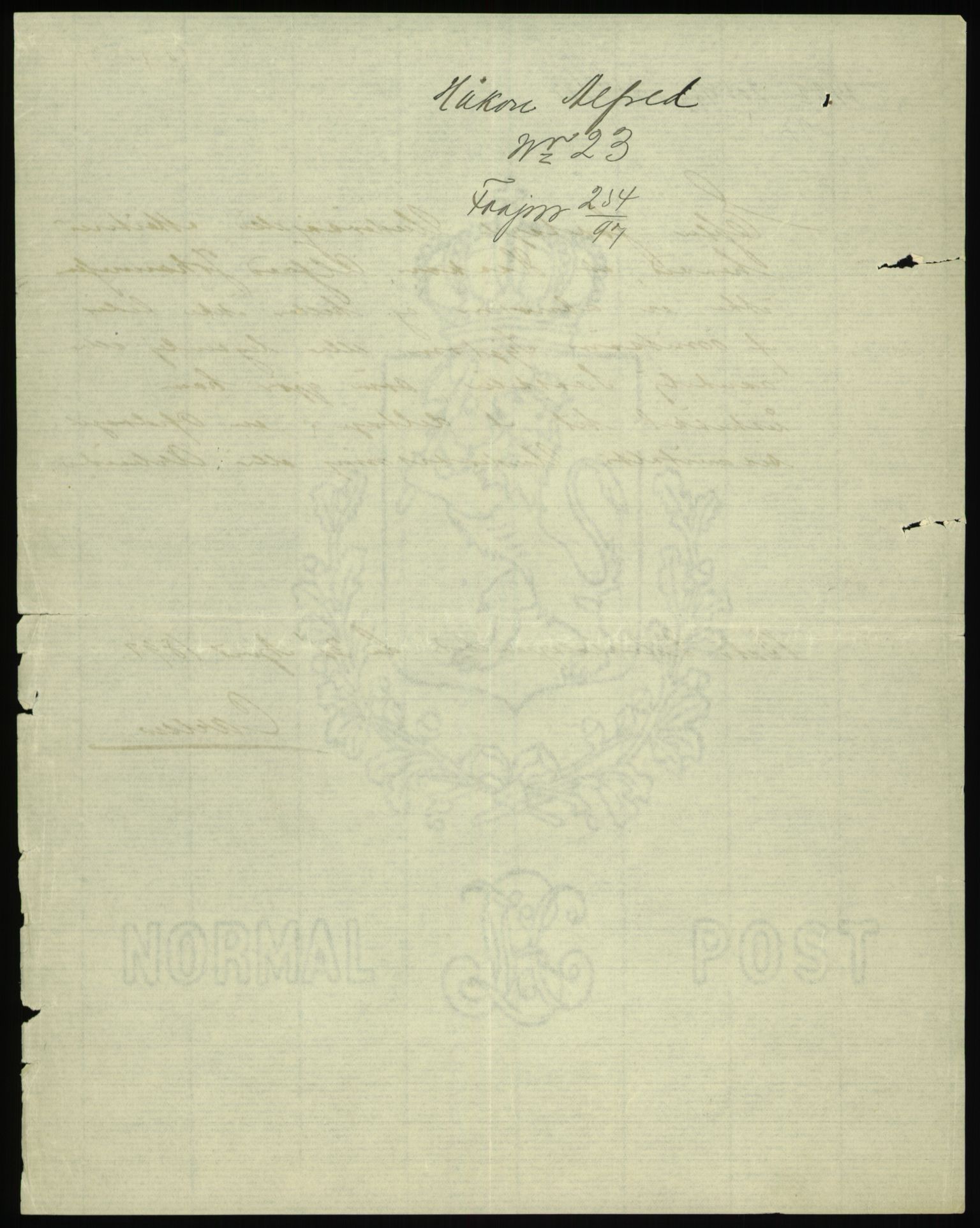 Falstad skolehjem, AV/RA-S-1676/E/Eb/L0001: Elevmapper løpenr. 10-41, 1895-1905, p. 153