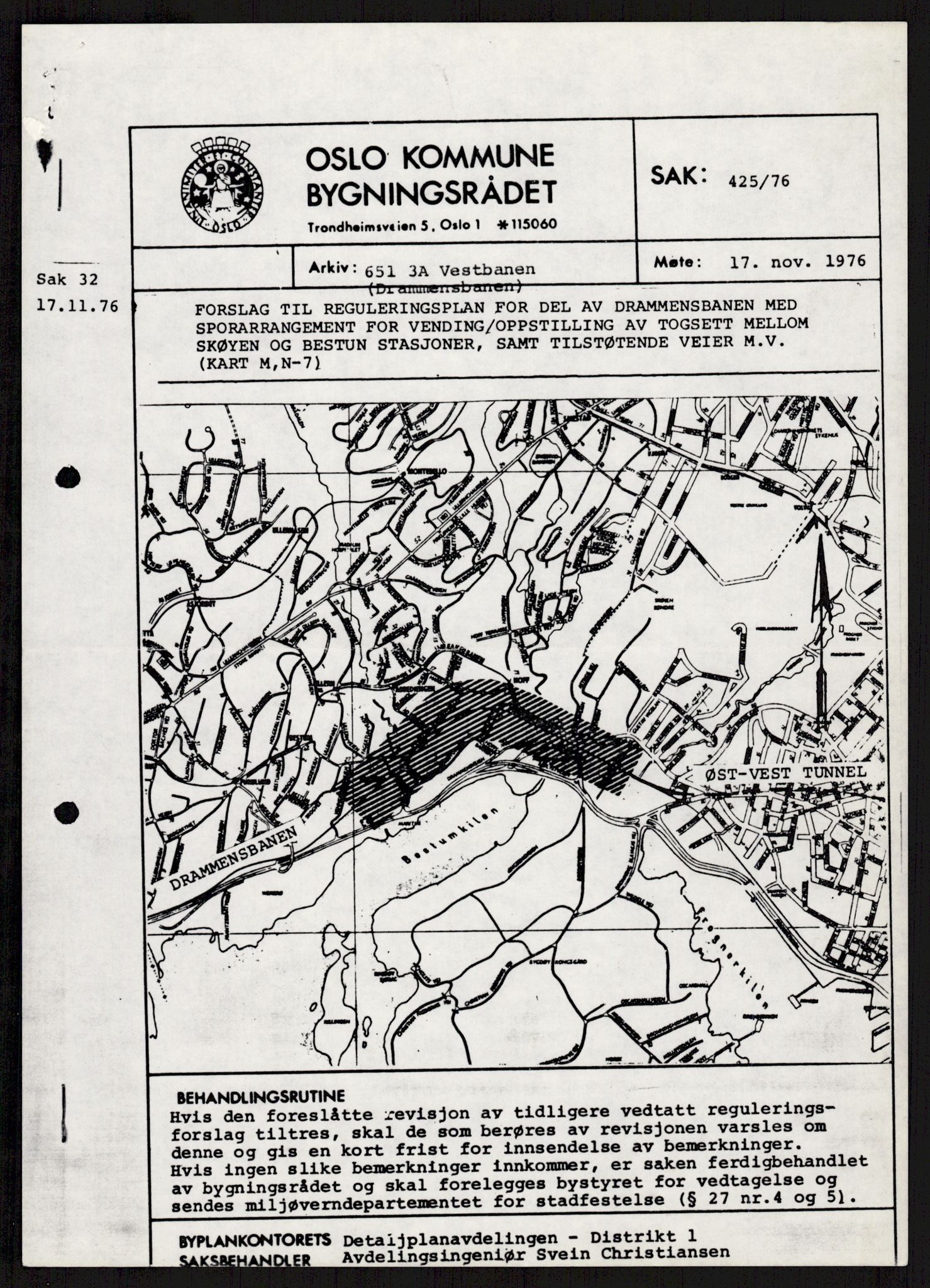 Norges statsbaner, Hovedadministrasjonen, Plankontoret for Oslo S, RA/S-5410/D/L0166: Driftsbanegården. Øvrige driftsbanegårder, 1975-1989, p. 109