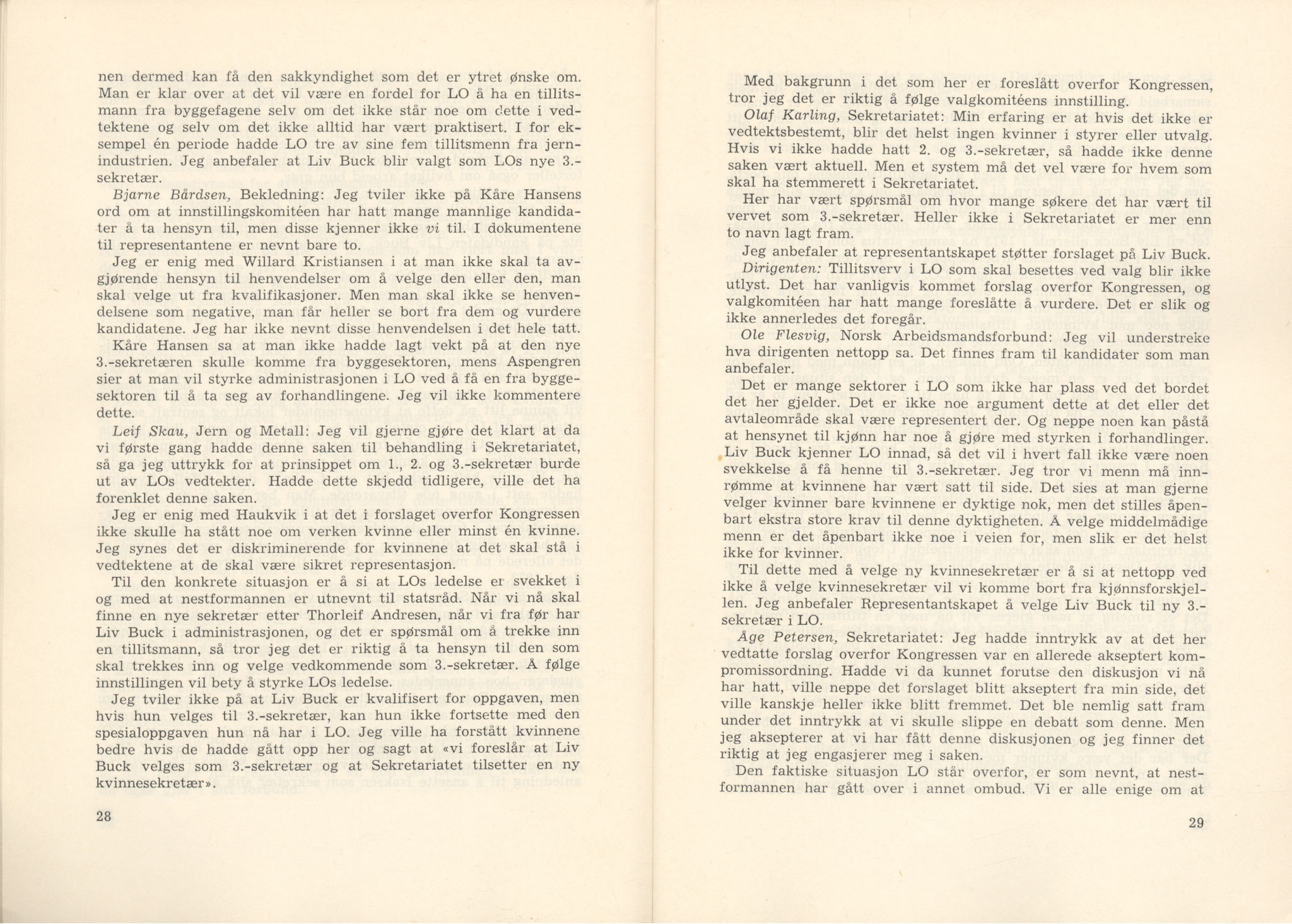 Landsorganisasjonen i Norge, AAB/ARK-1579, 1953-1977, p. 819