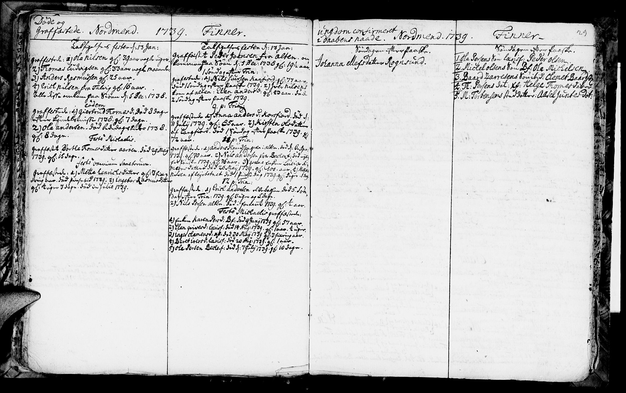 Talvik sokneprestkontor, SATØ/S-1337/H/Ha/L0003kirke: Parish register (official) no. 3, 1735-1752, p. 29