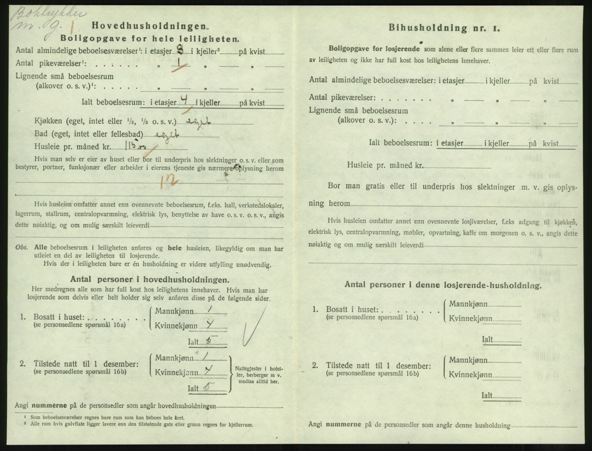 SAT, 1920 census for Molde, 1920, p. 1662