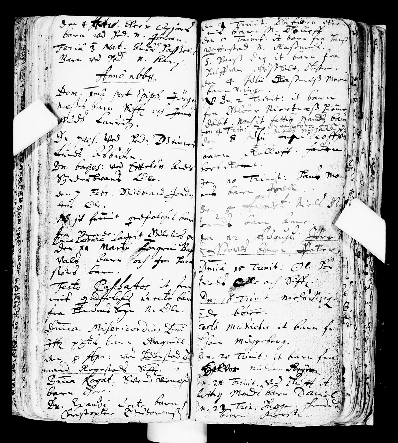 Sandsvær kirkebøker, AV/SAKO-A-244/F/Fa/L0001: Parish register (official) no. I 1, 1665-1725, p. 173