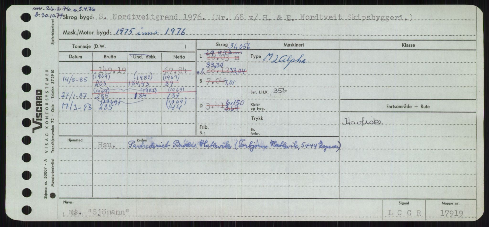 Sjøfartsdirektoratet med forløpere, Skipsmålingen, AV/RA-S-1627/H/Ha/L0005/0001: Fartøy, S-Sven / Fartøy, S-Skji, p. 565