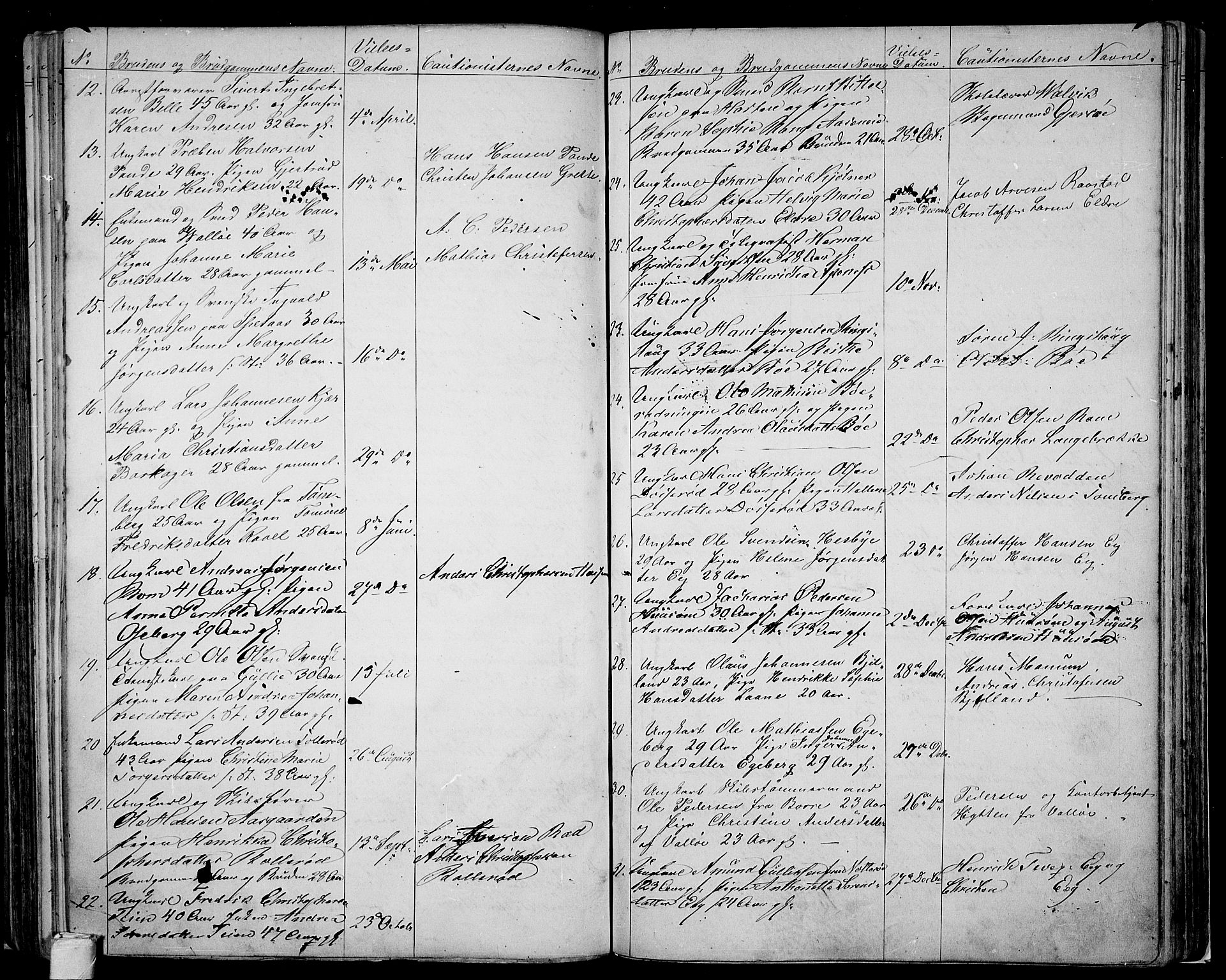 Sem kirkebøker, AV/SAKO-A-5/G/Ga/L0004: Parish register (copy) no. I 4, 1855-1877