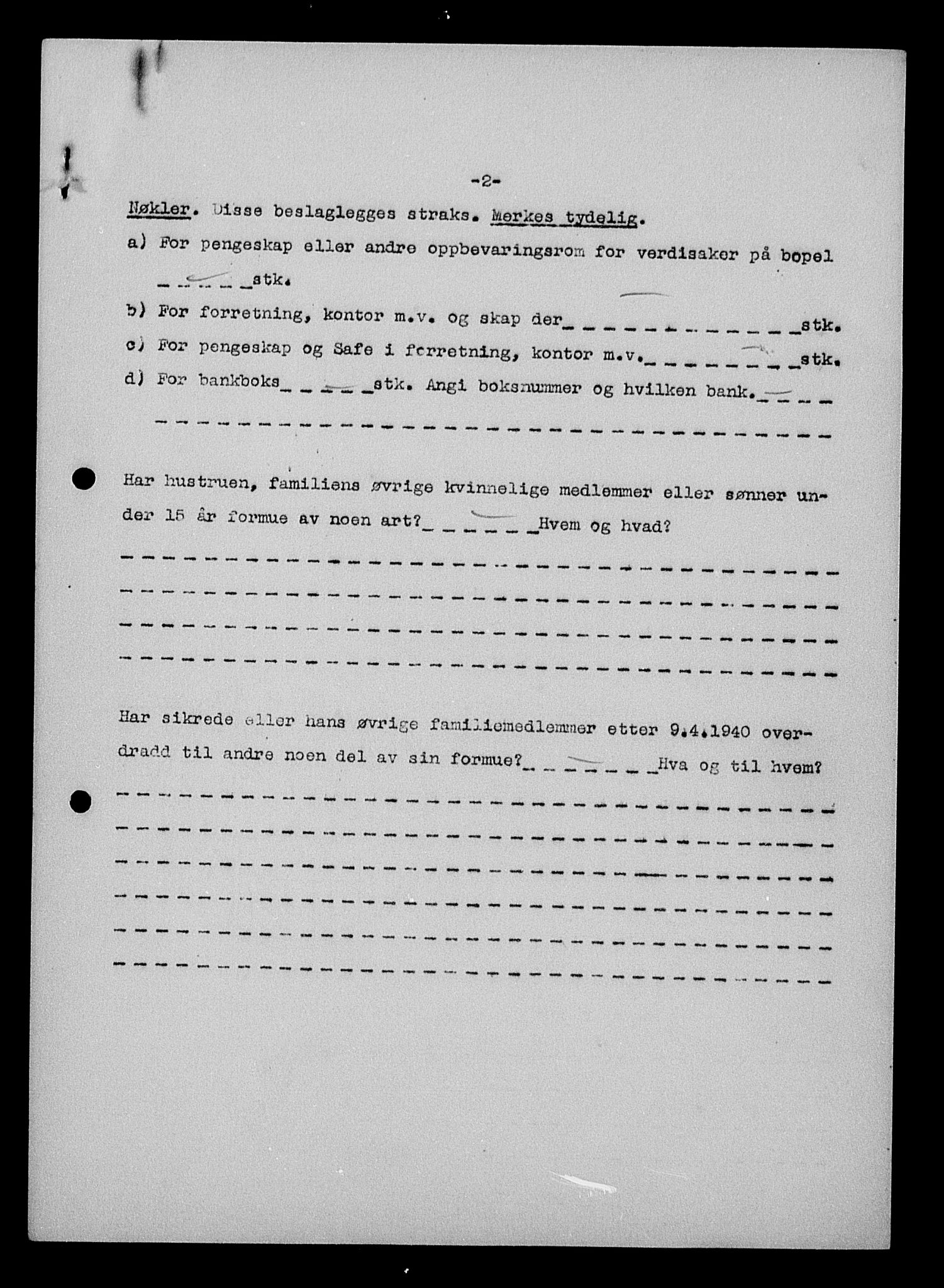 Justisdepartementet, Tilbakeføringskontoret for inndratte formuer, AV/RA-S-1564/H/Hc/Hcd/L1009: --, 1945-1947, p. 17