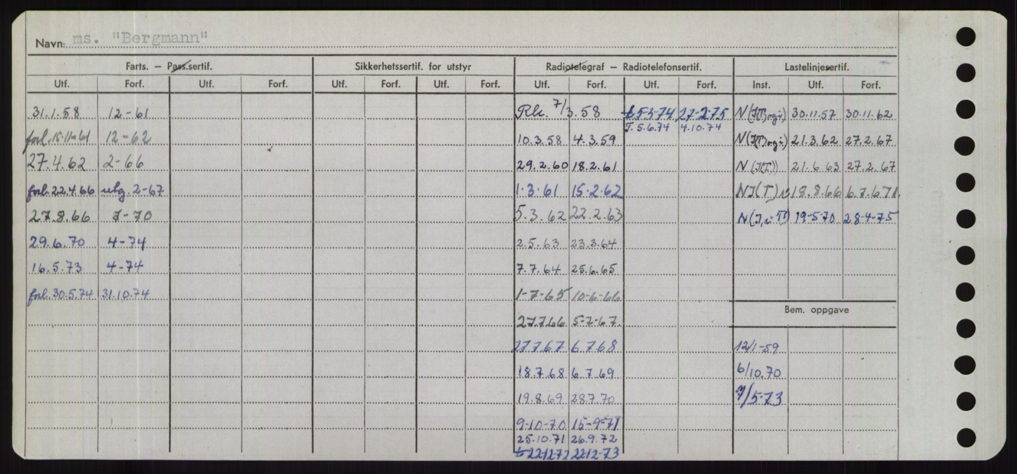 Sjøfartsdirektoratet med forløpere, Skipsmålingen, AV/RA-S-1627/H/Hd/L0003: Fartøy, B-Bev, p. 816