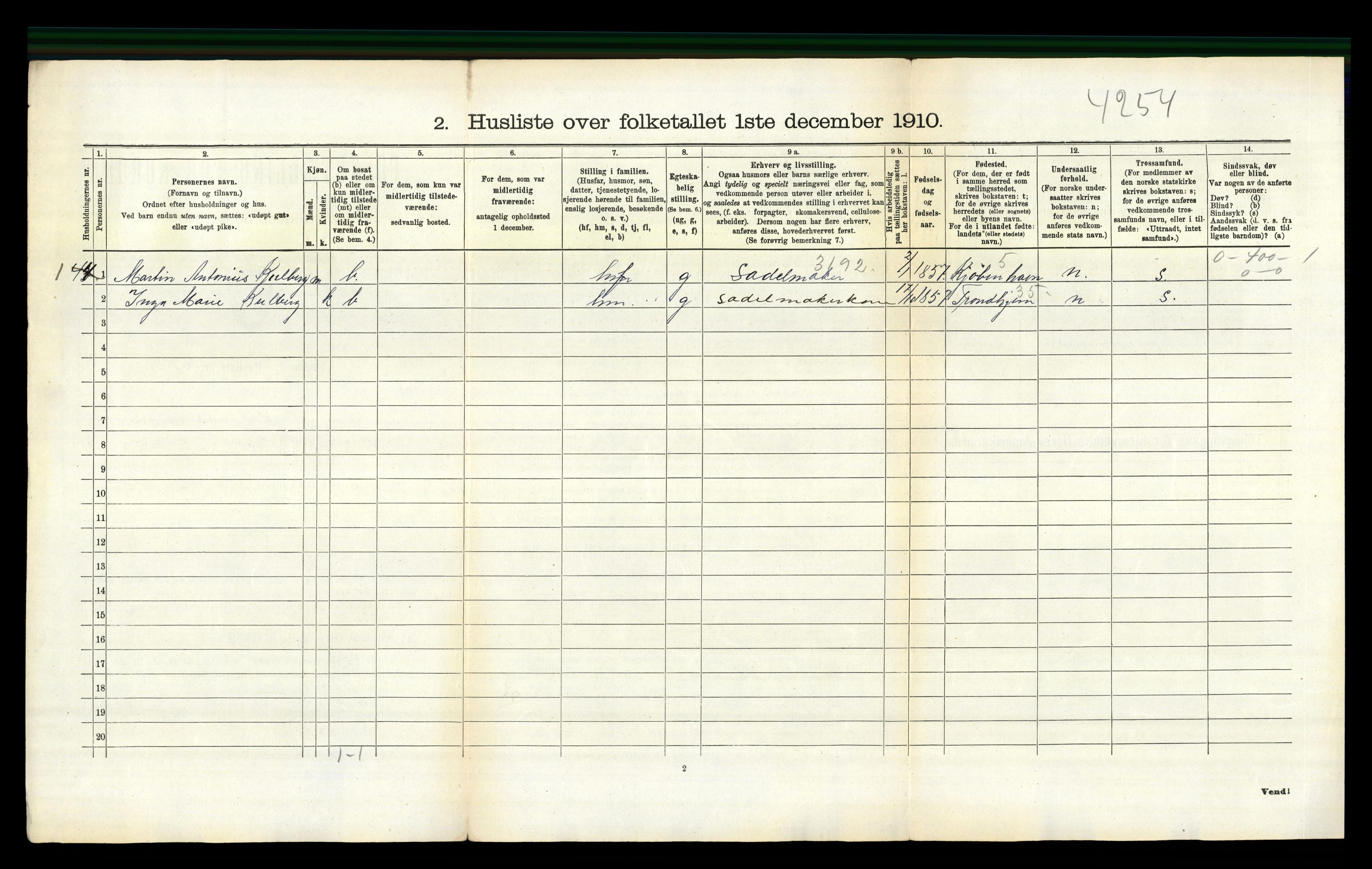 RA, 1910 census for Gjøvdal, 1910, p. 107