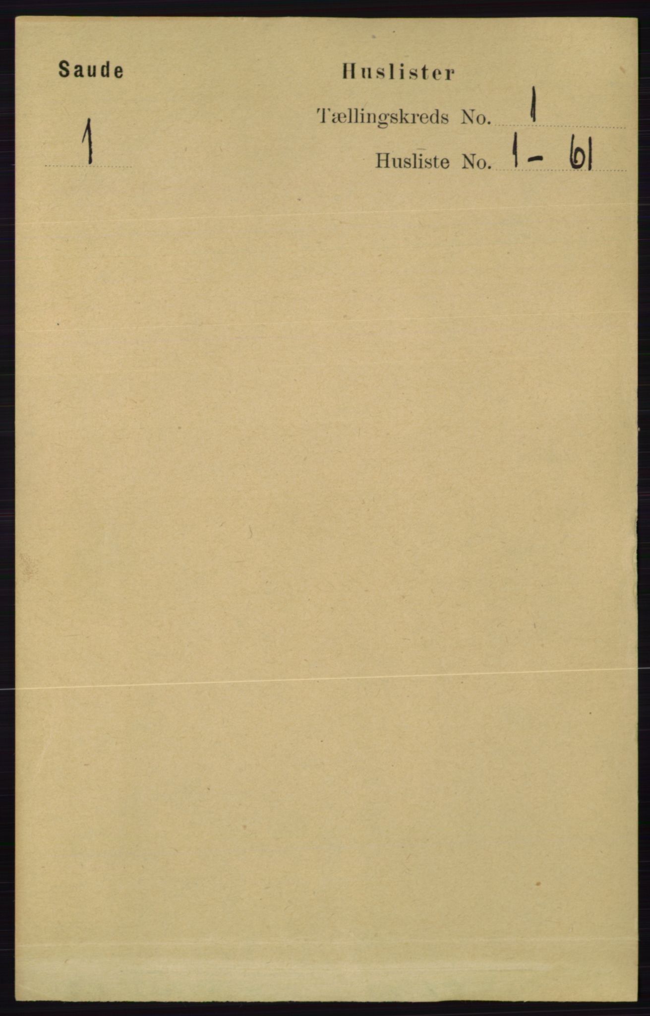 RA, 1891 census for 0822 Sauherad, 1891, p. 31
